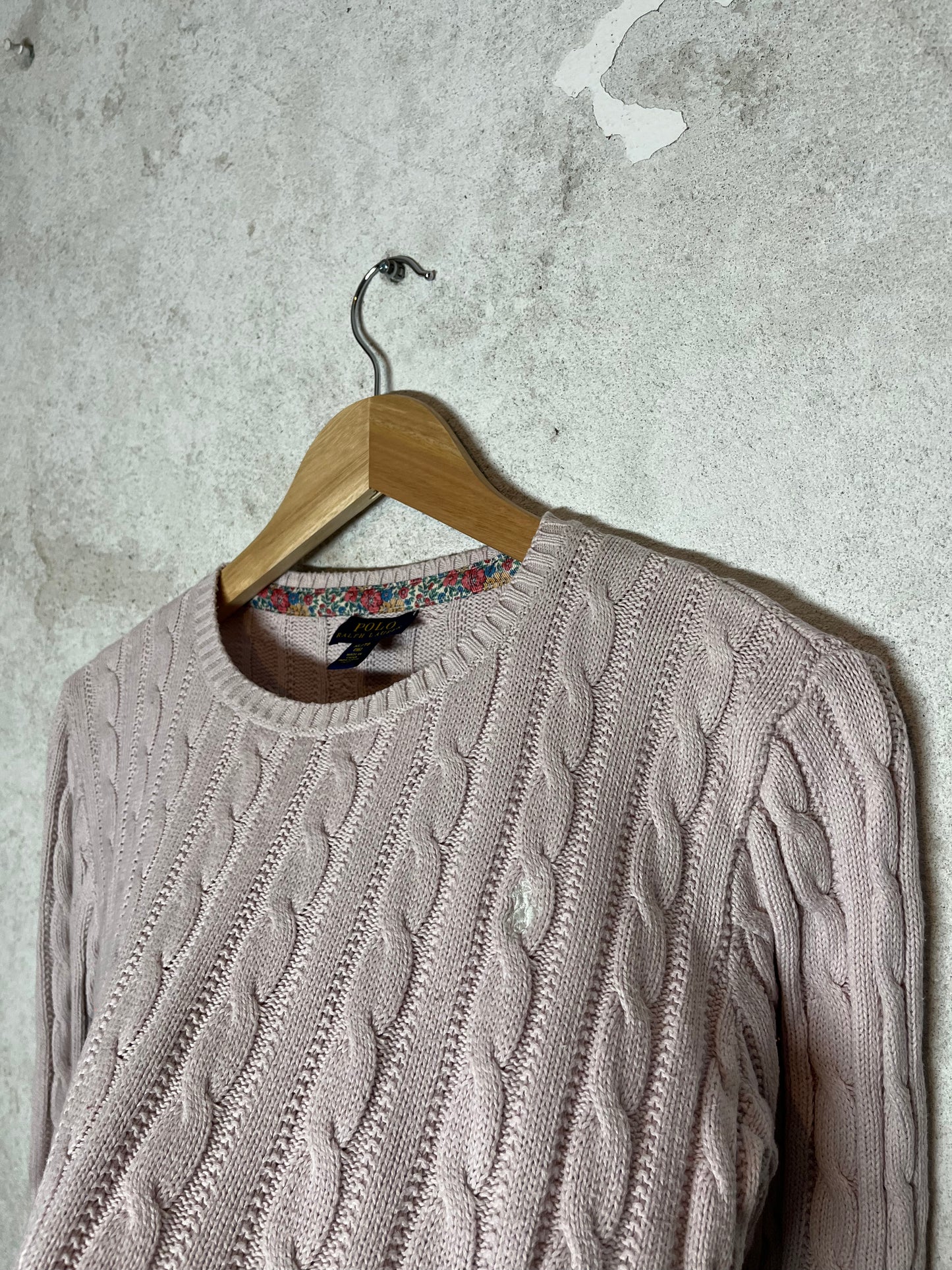 Ralph Lauren knit cable sweater - XS