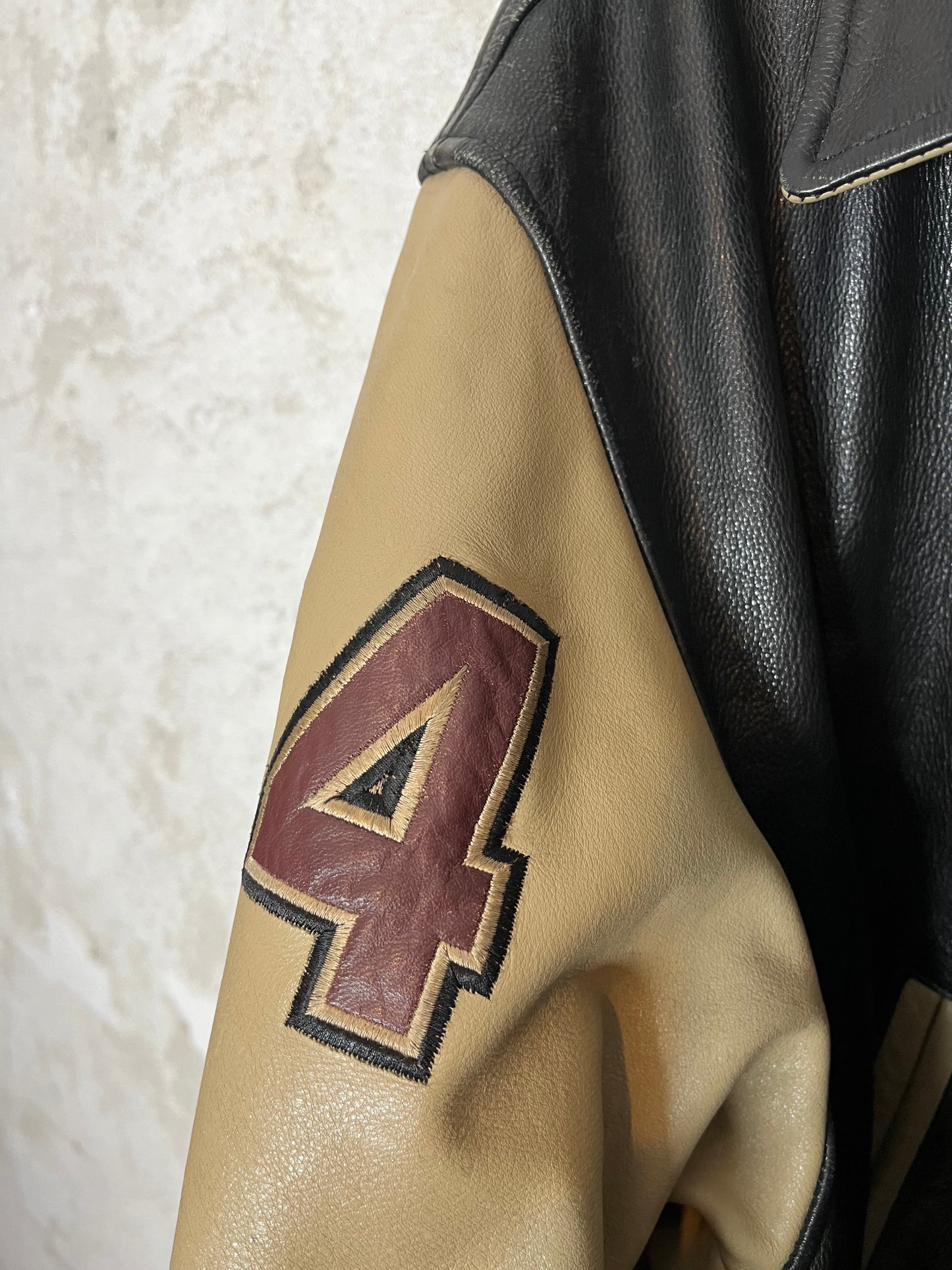 Redskins vintage leather jacket - XL