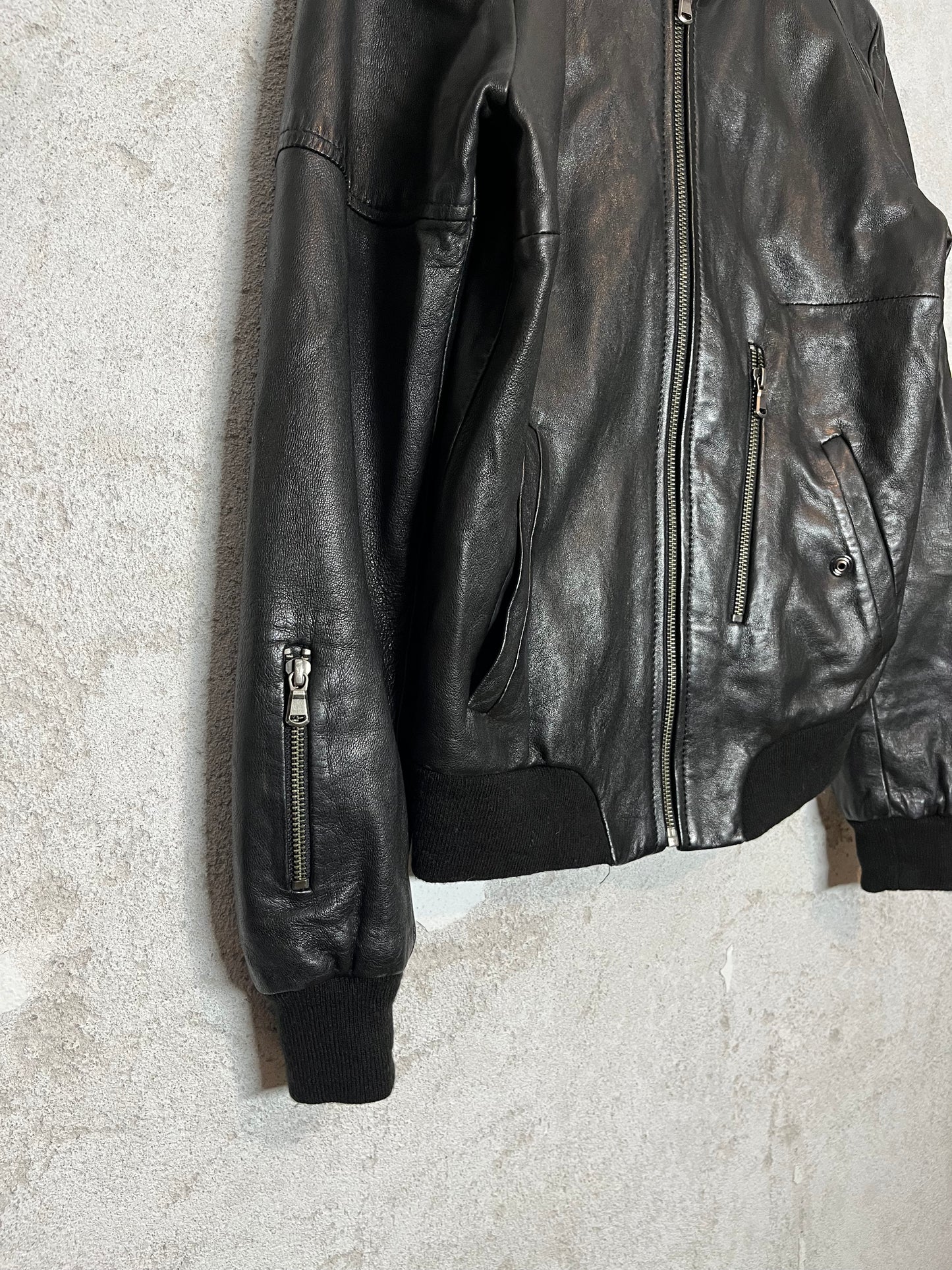 Diesel leather jacket - XS