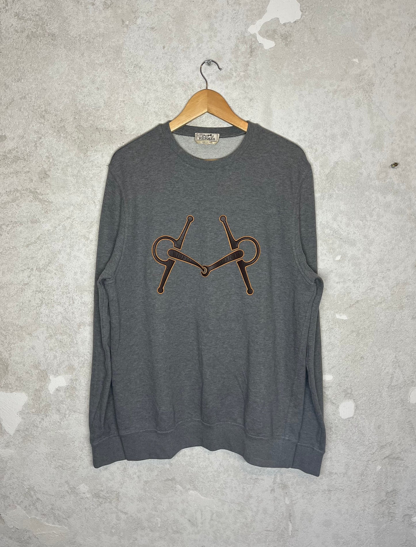 Hermes Horsebit SS'19 lambskin sweater - XL