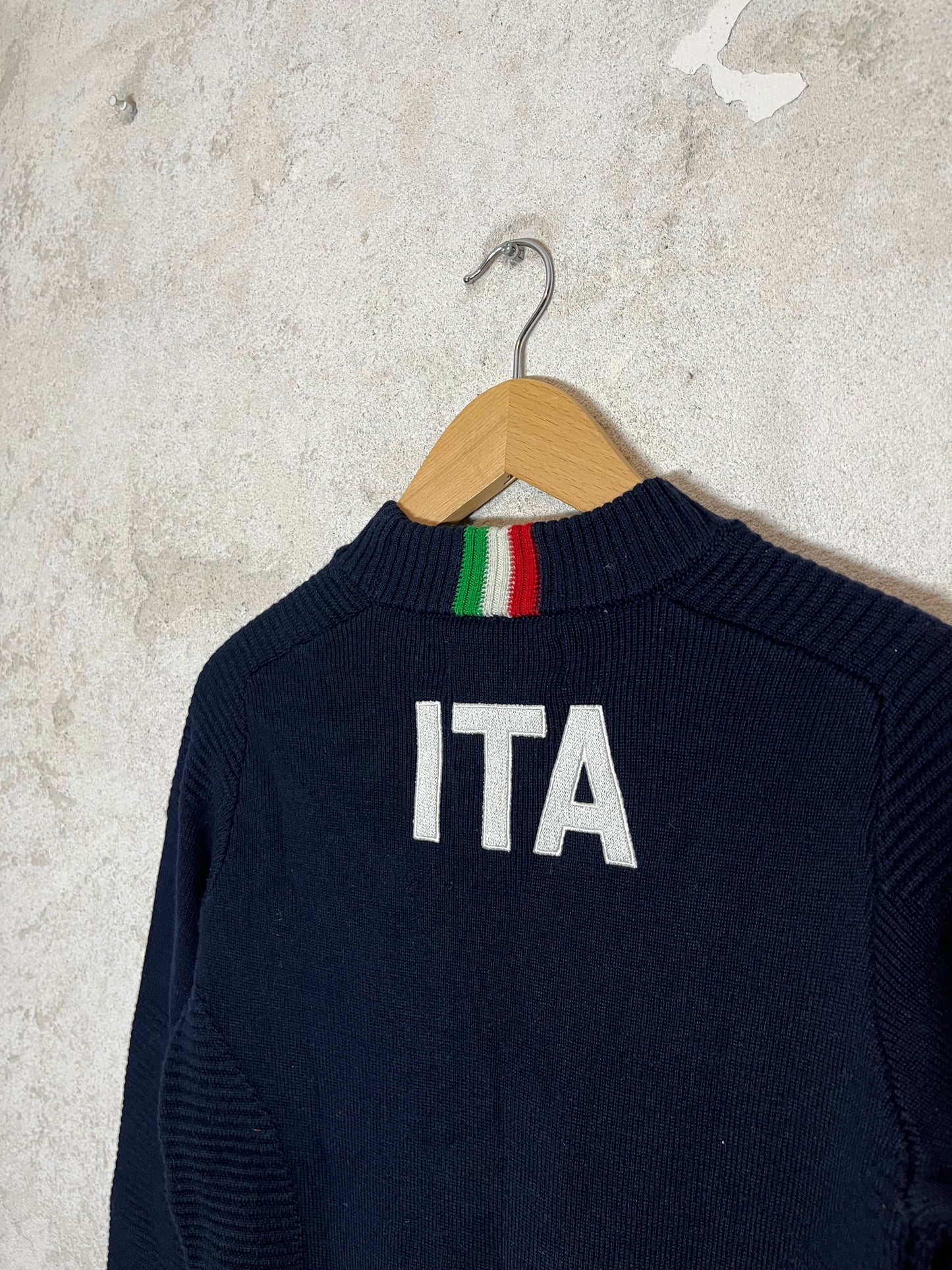 Kappa vintage heavy knit Italia Audi sweater - XS