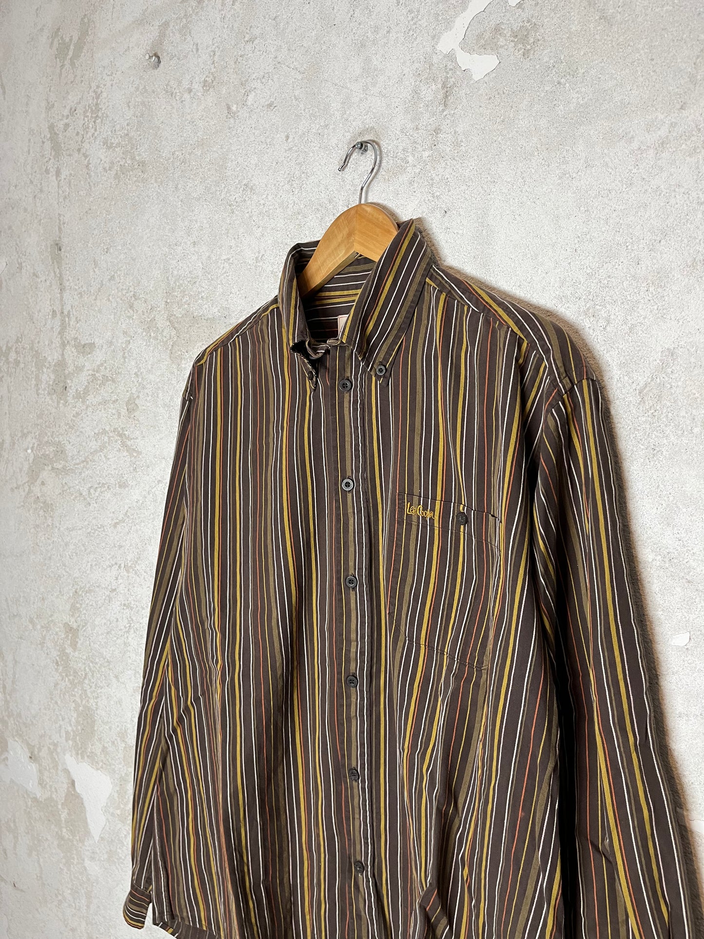 Lee Jeans vintage striped overshirt - L