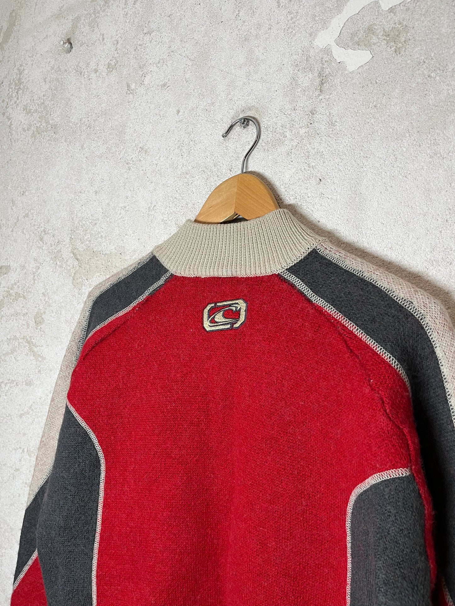 O’neill zip knit sweater - M