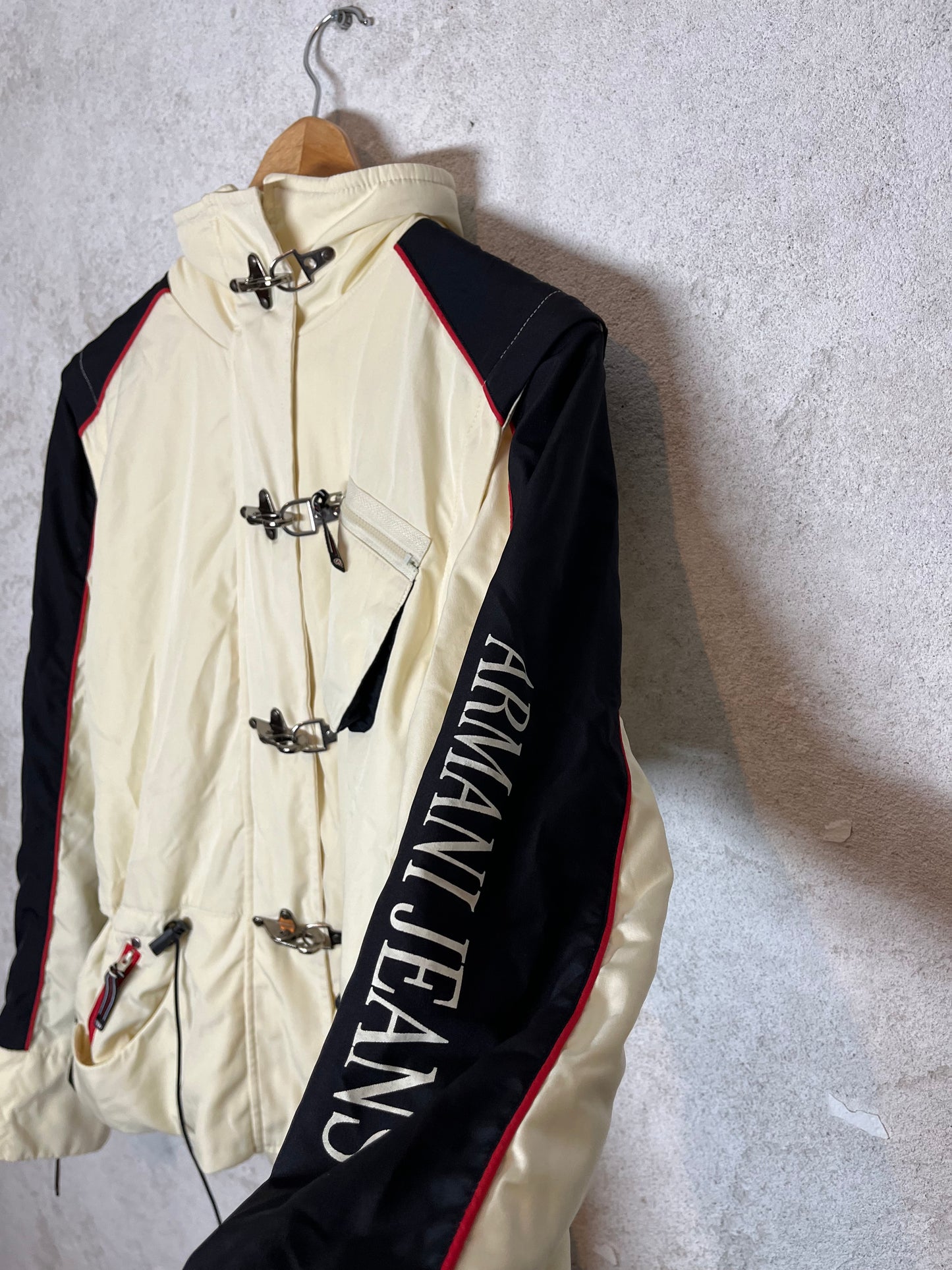 Emporio Armani vintage fireman clasp 2000s designer archive jacket - M