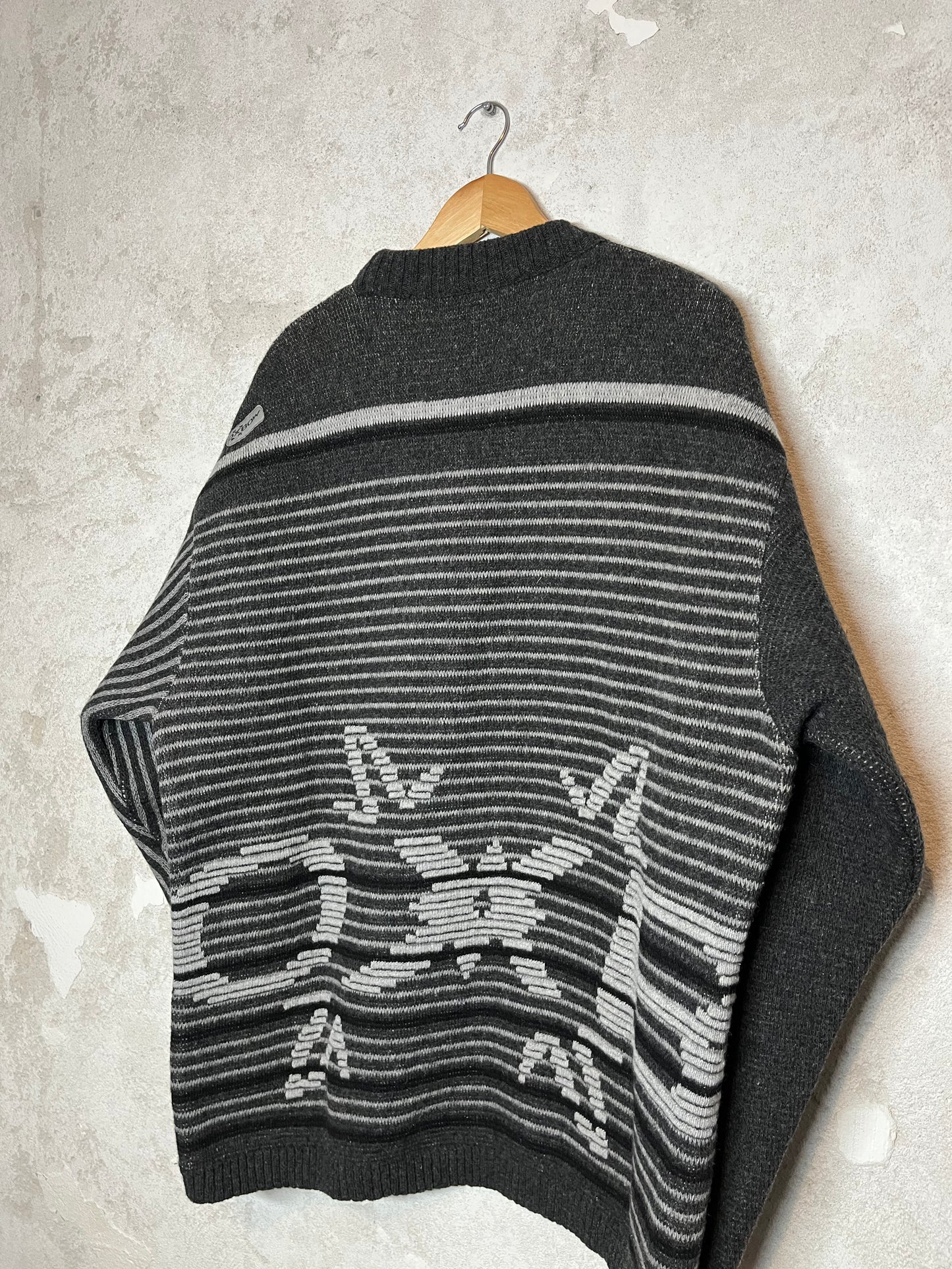 Oxbow heavy knit ski snowboard sweater - XL