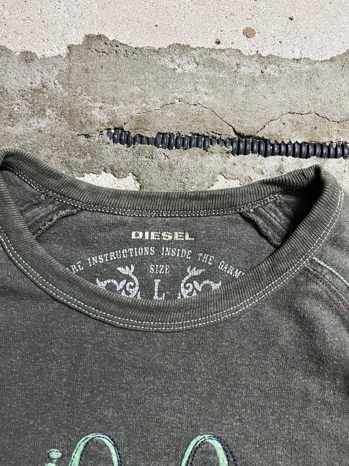Diesel vintage longsleeve shirt - M