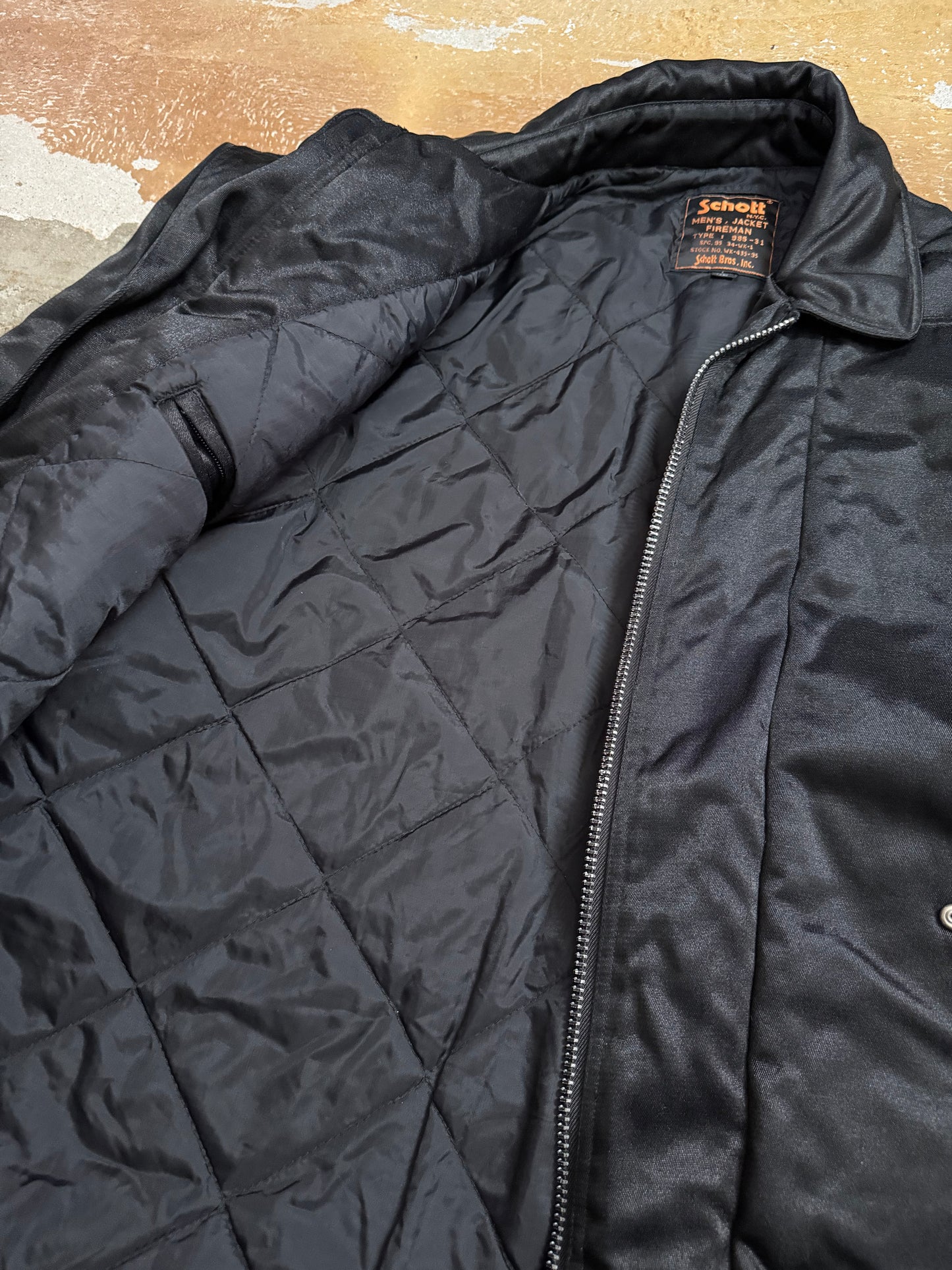 Schott NYC fireman lobster clasp winter jacket - XL