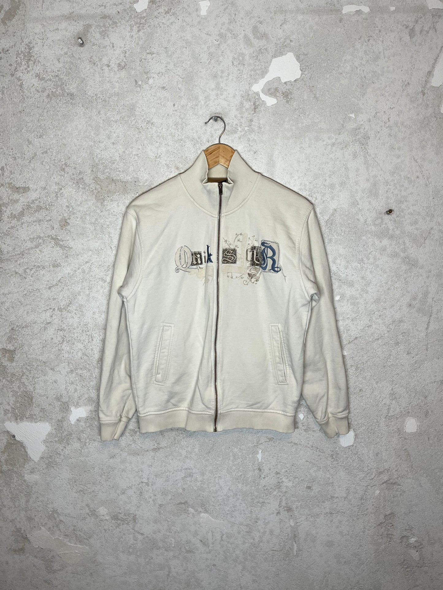 Quiksilver vintage retro 2000s zip-up sweater -