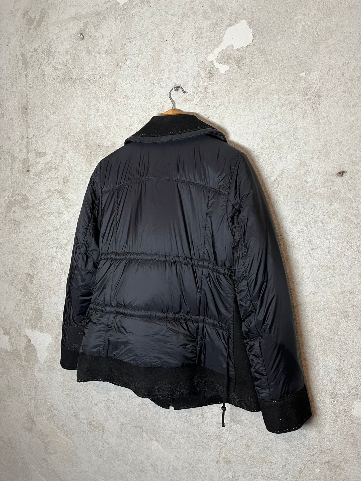 Marithé François Girbaud puffer/wool jacket -