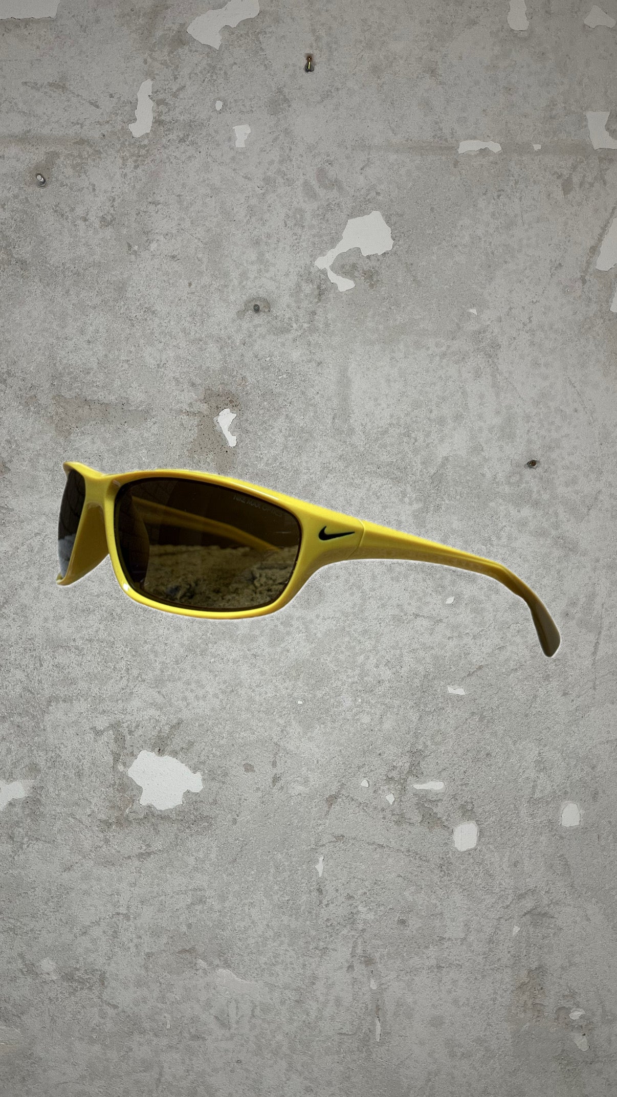 Vintage yellow Nike Rabid EV0603 703 sunglasses