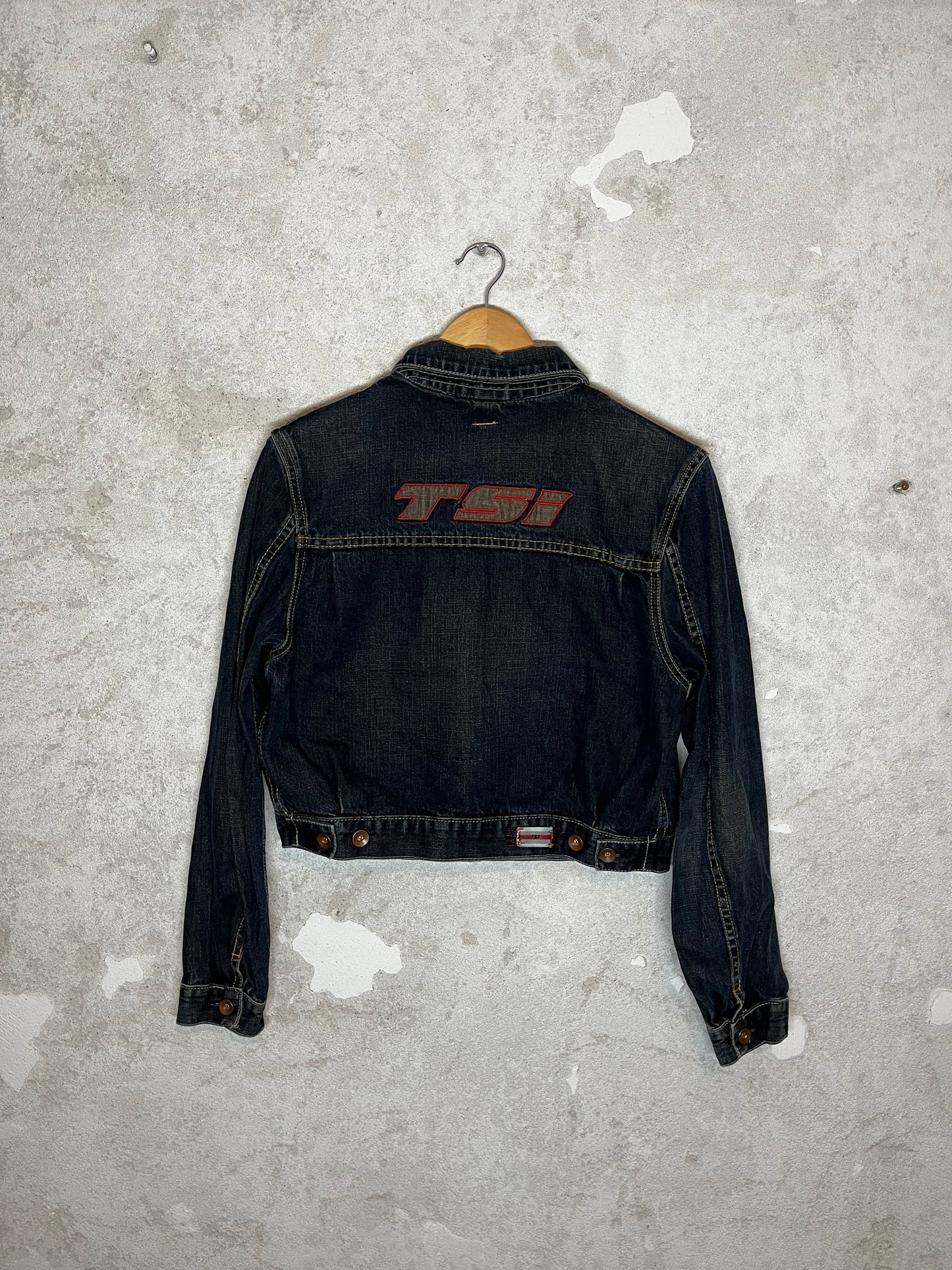 TSI Vintage 2000s 90s denim jacket - XS