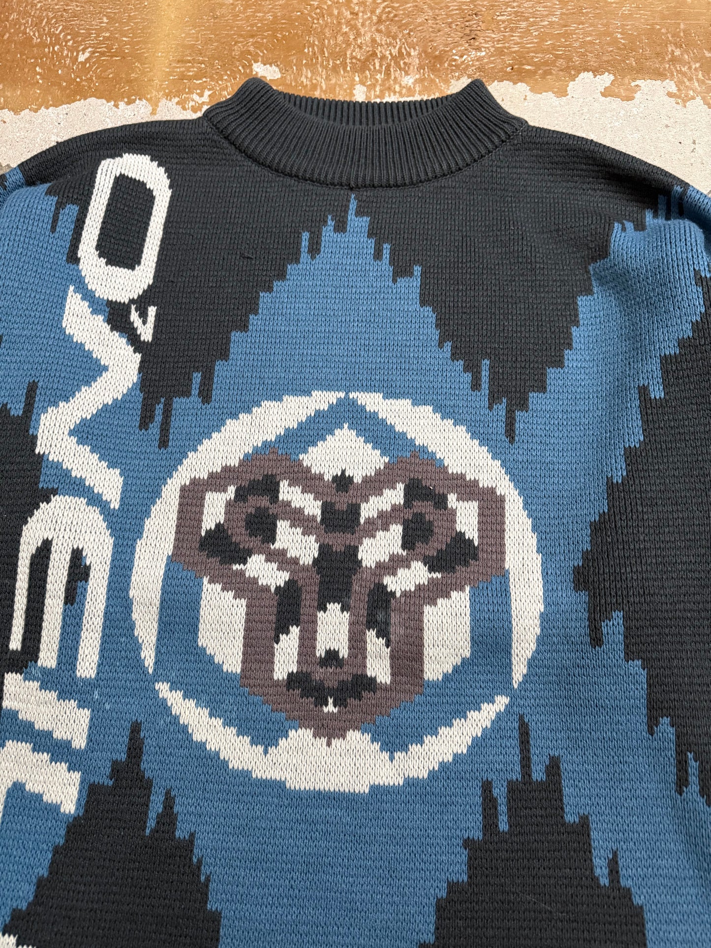 O’neill vintage retro heavy knit sweater - M