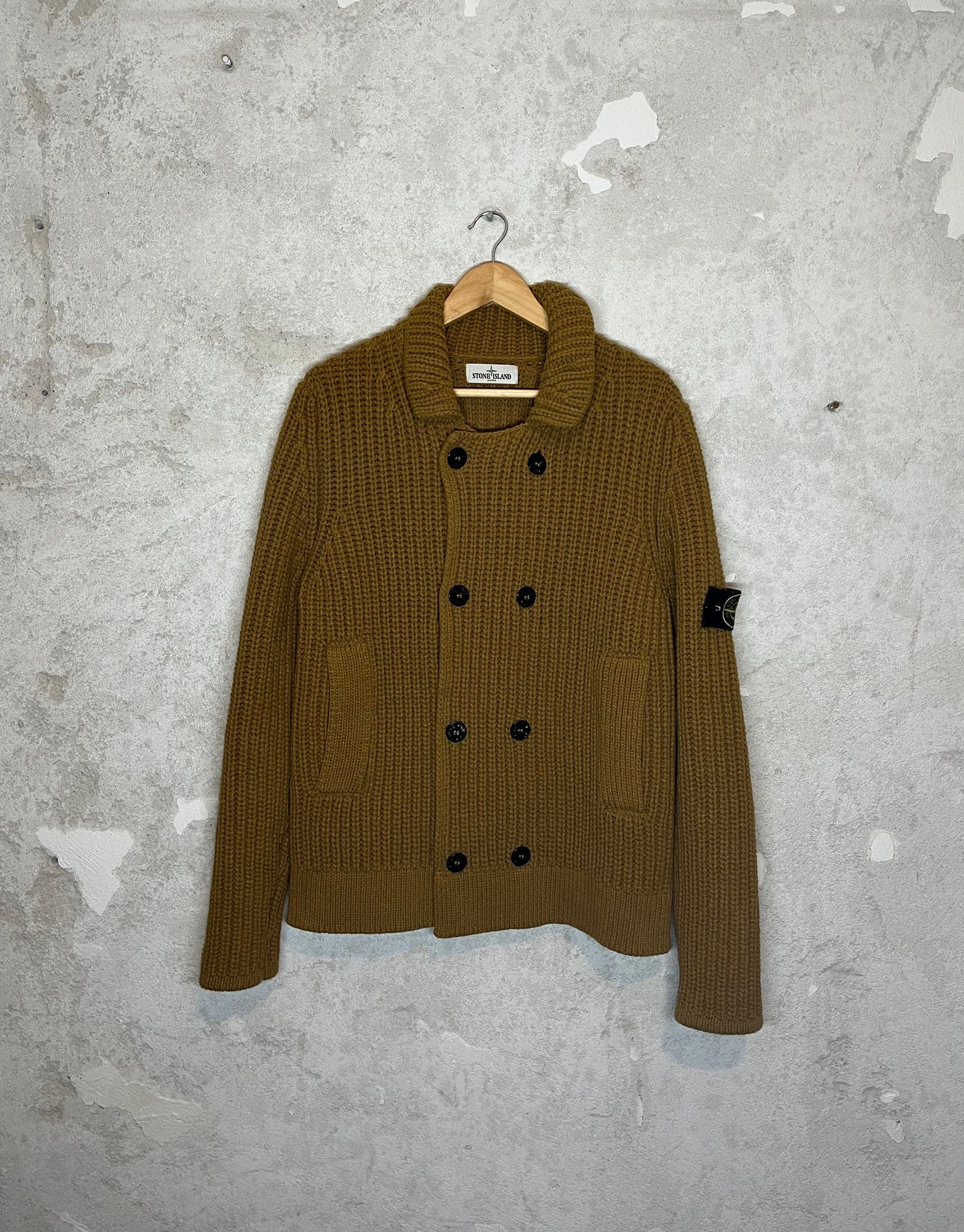 Stone Island heavy knitted sweater - L