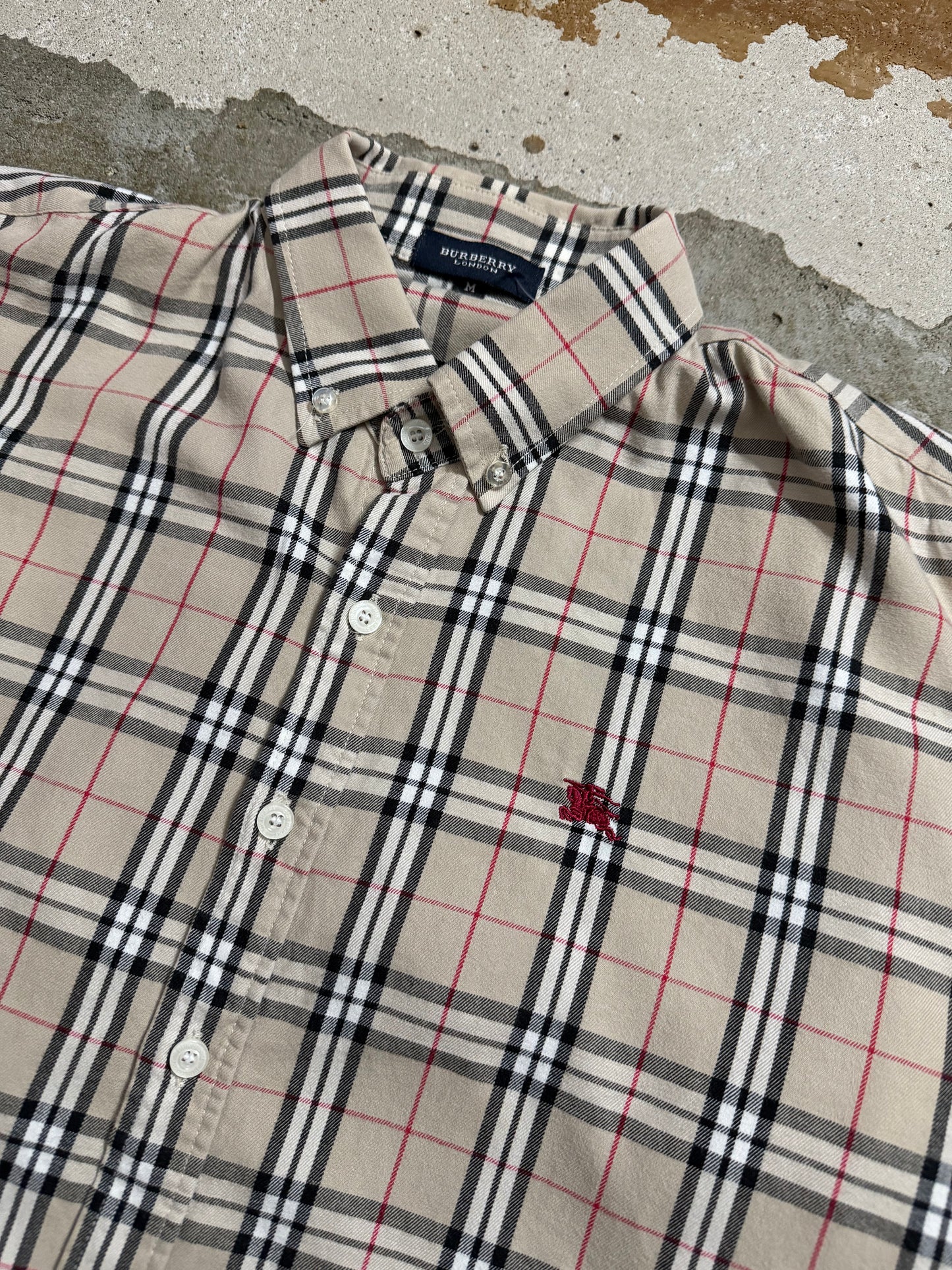 Burberry monogram vintage shirt - S