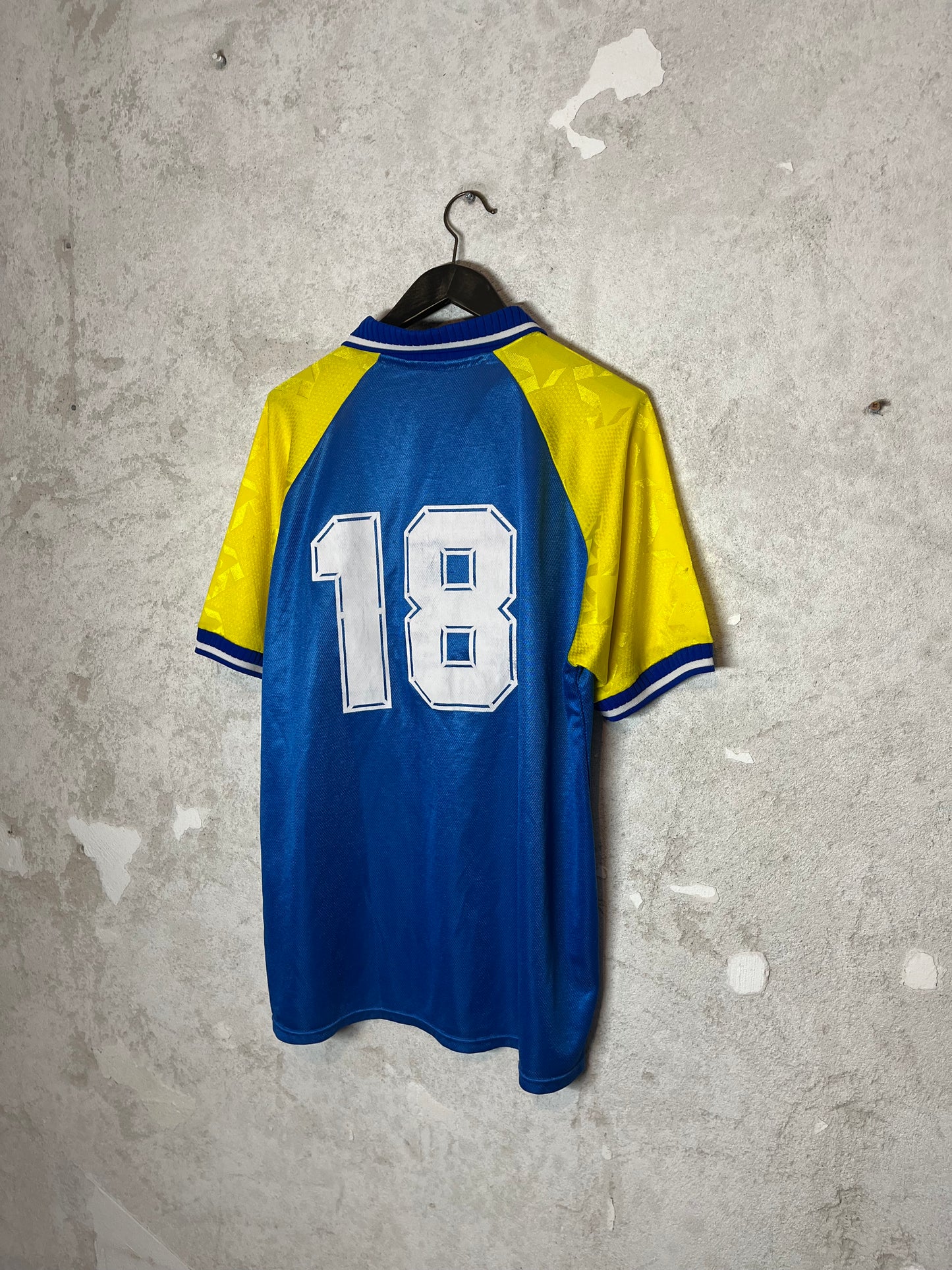 Vintage football soccer jersey mesh shirt - M/L