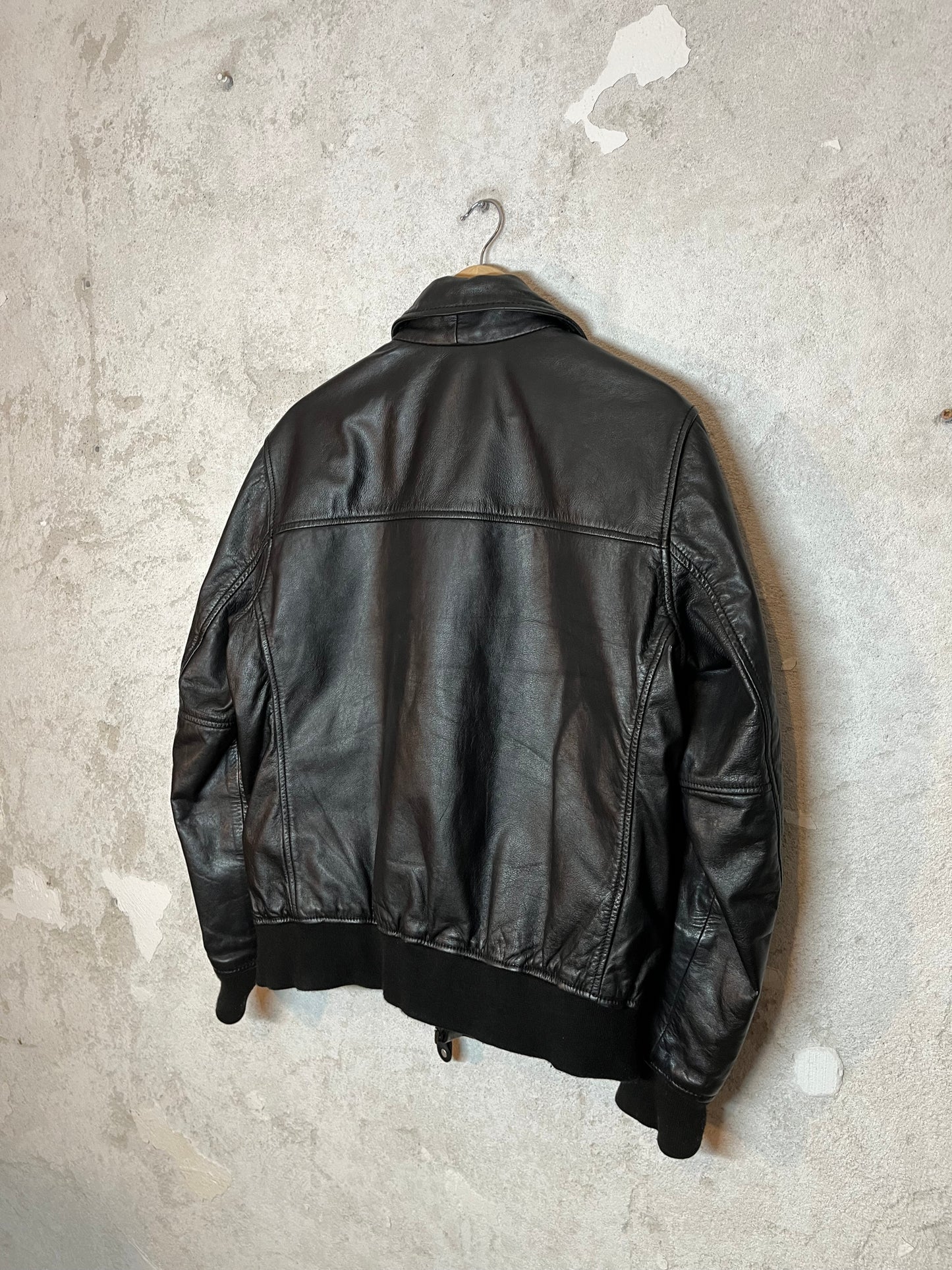 Schott NYC usa leather motor jacket - M