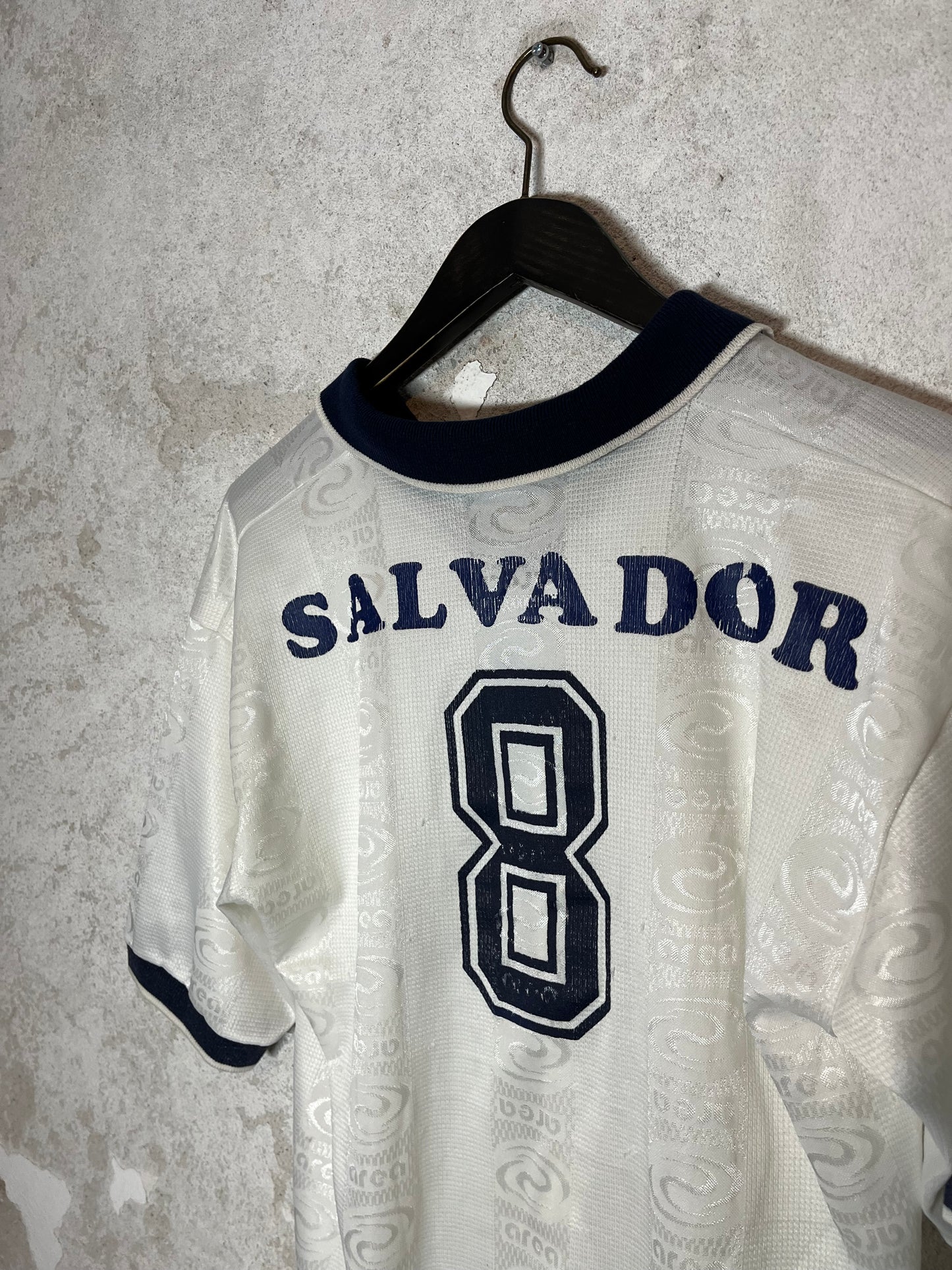 Vintage soccer football mesh jersey shirt - M/L