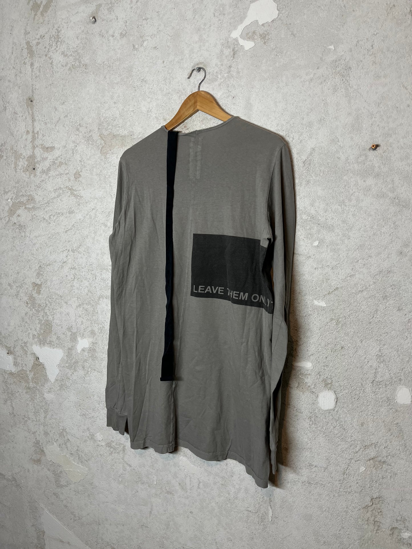 Rick Owens longsleeve tee shirt - L