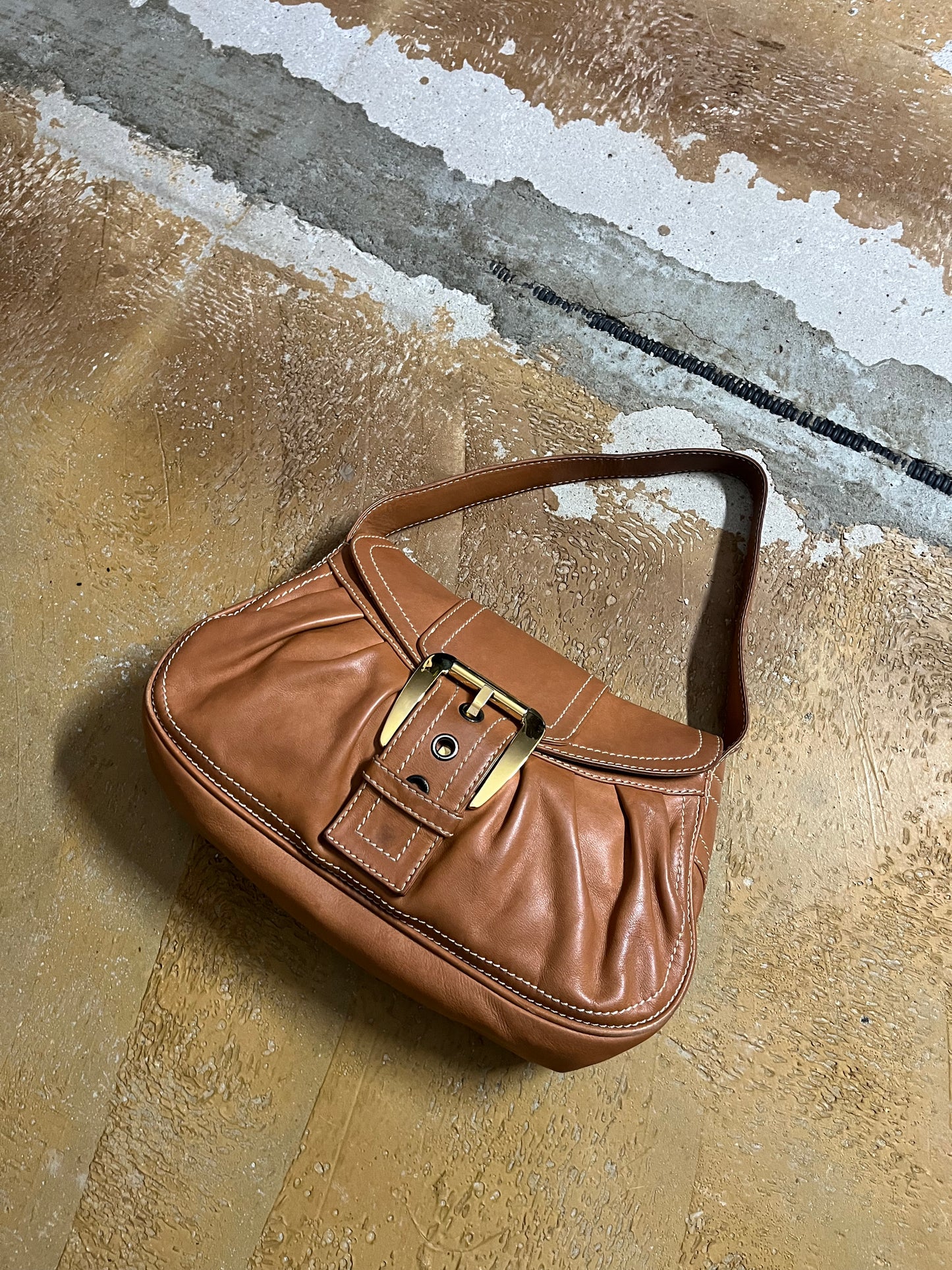 Celine tan leather bag + dustbag