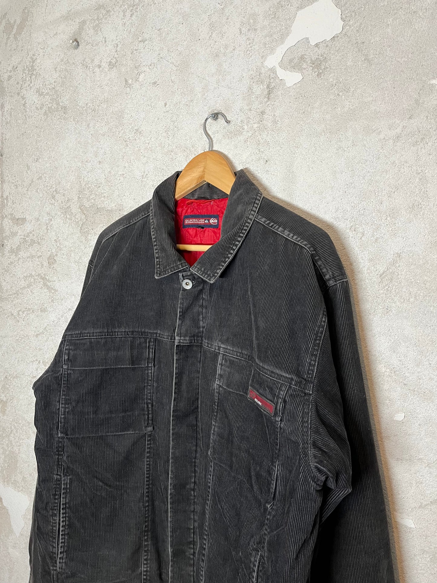 Quiksilver vintage retro corduroy 2000s jacket