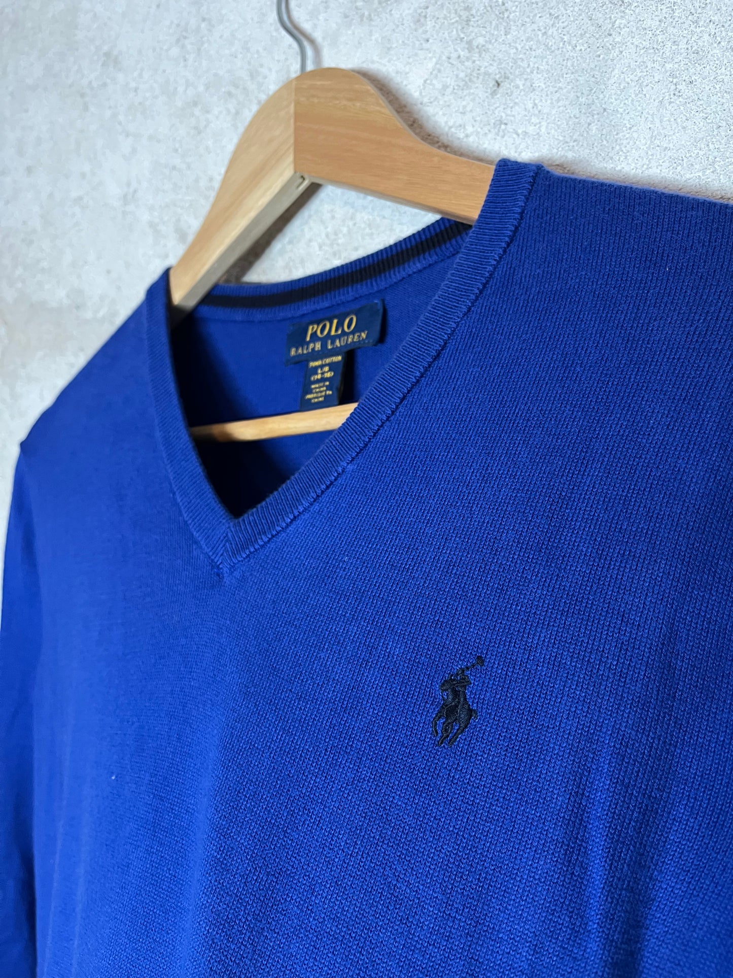 Ralph Lauren knit V neck sweater - XS/S