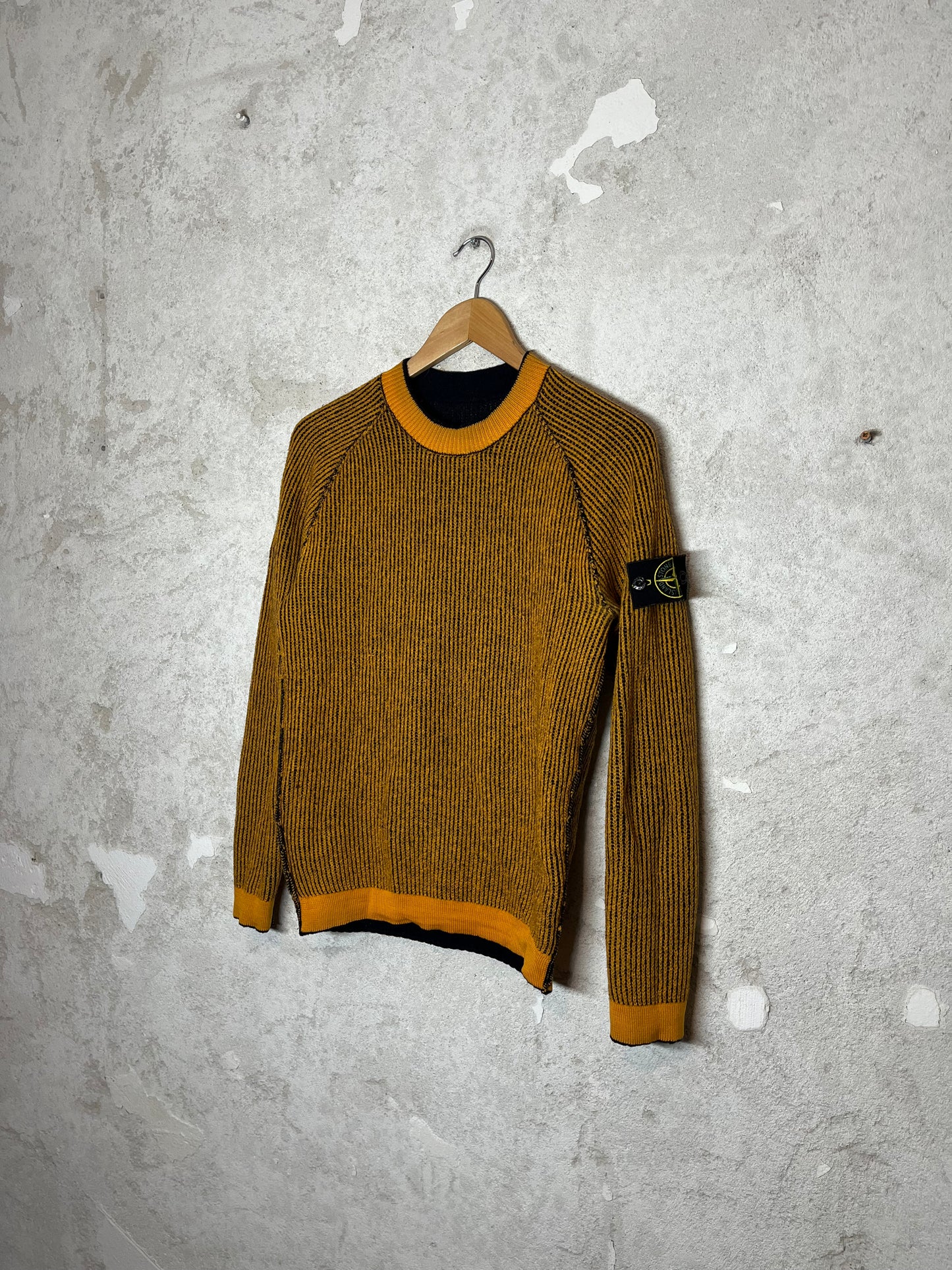 Stone Island Reversible knit sweater - S