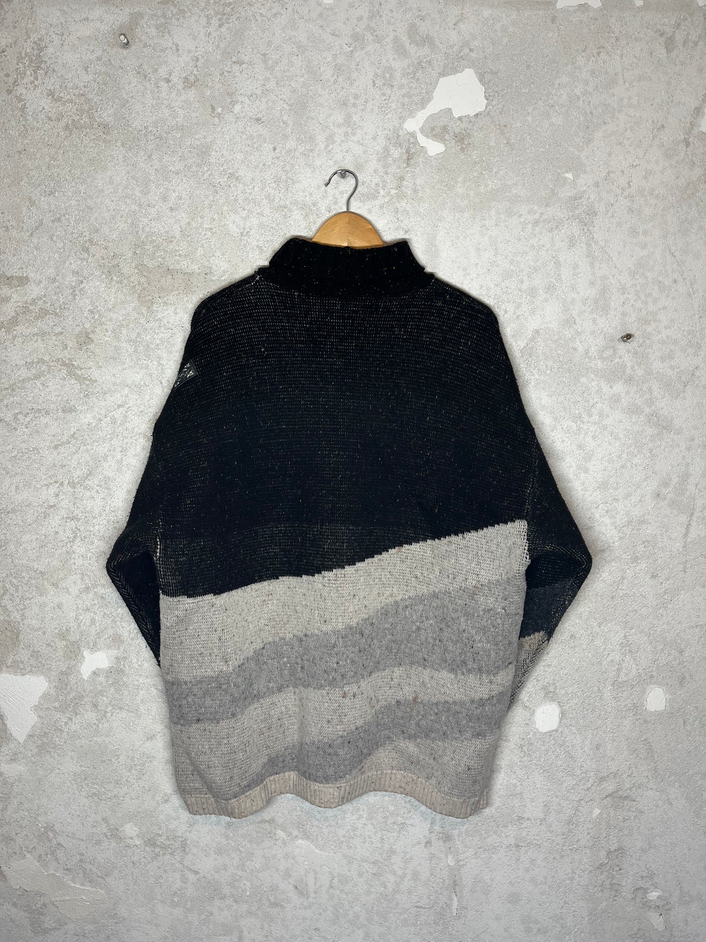 Oxbow heavy knit ski snowboard sweater - L