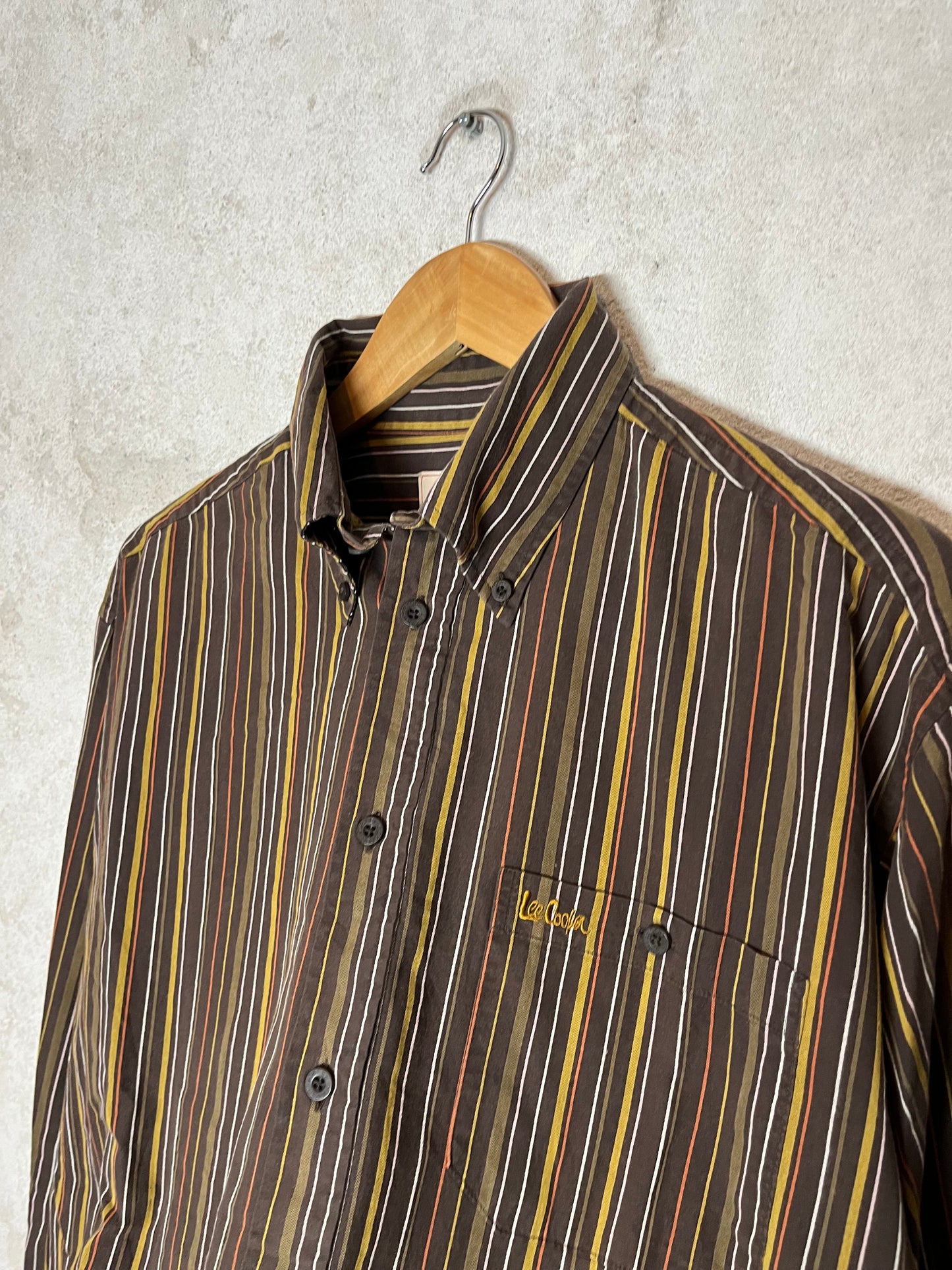 Lee Jeans vintage striped overshirt - L