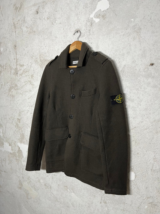 Stone Island vintage wool military jacket - S