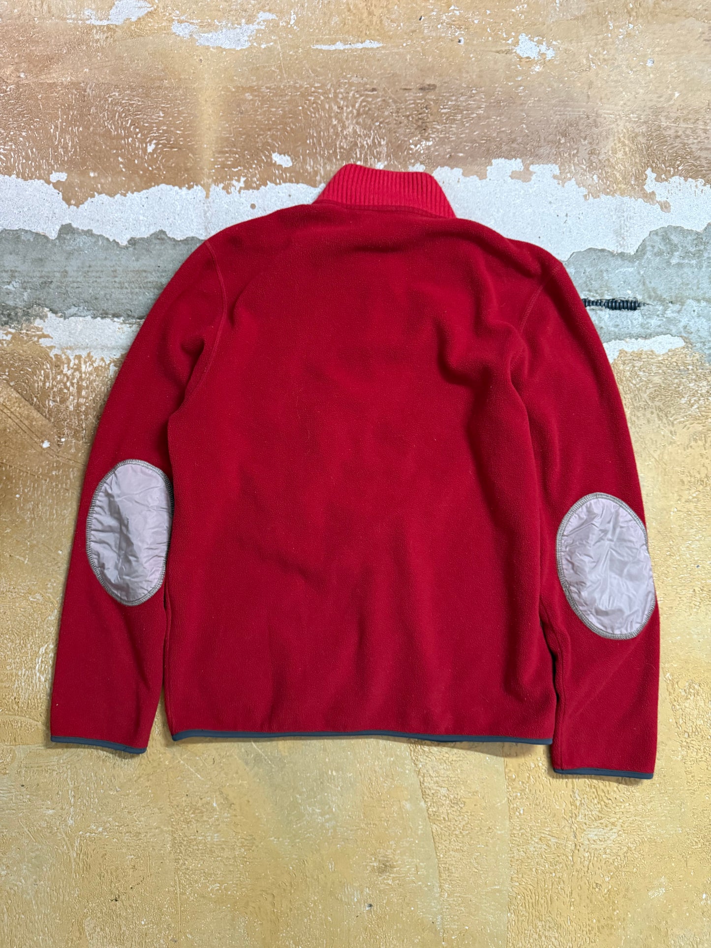 Prada vintage red fleece sweatshirt - S
