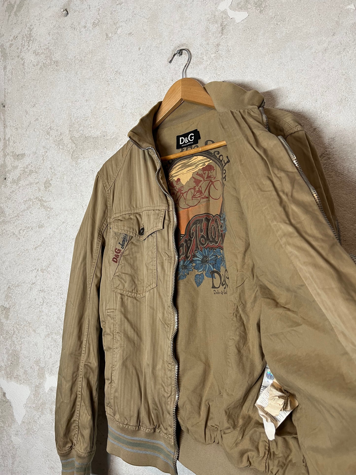 Dolce & Gabbana vintage canvas jacket - M