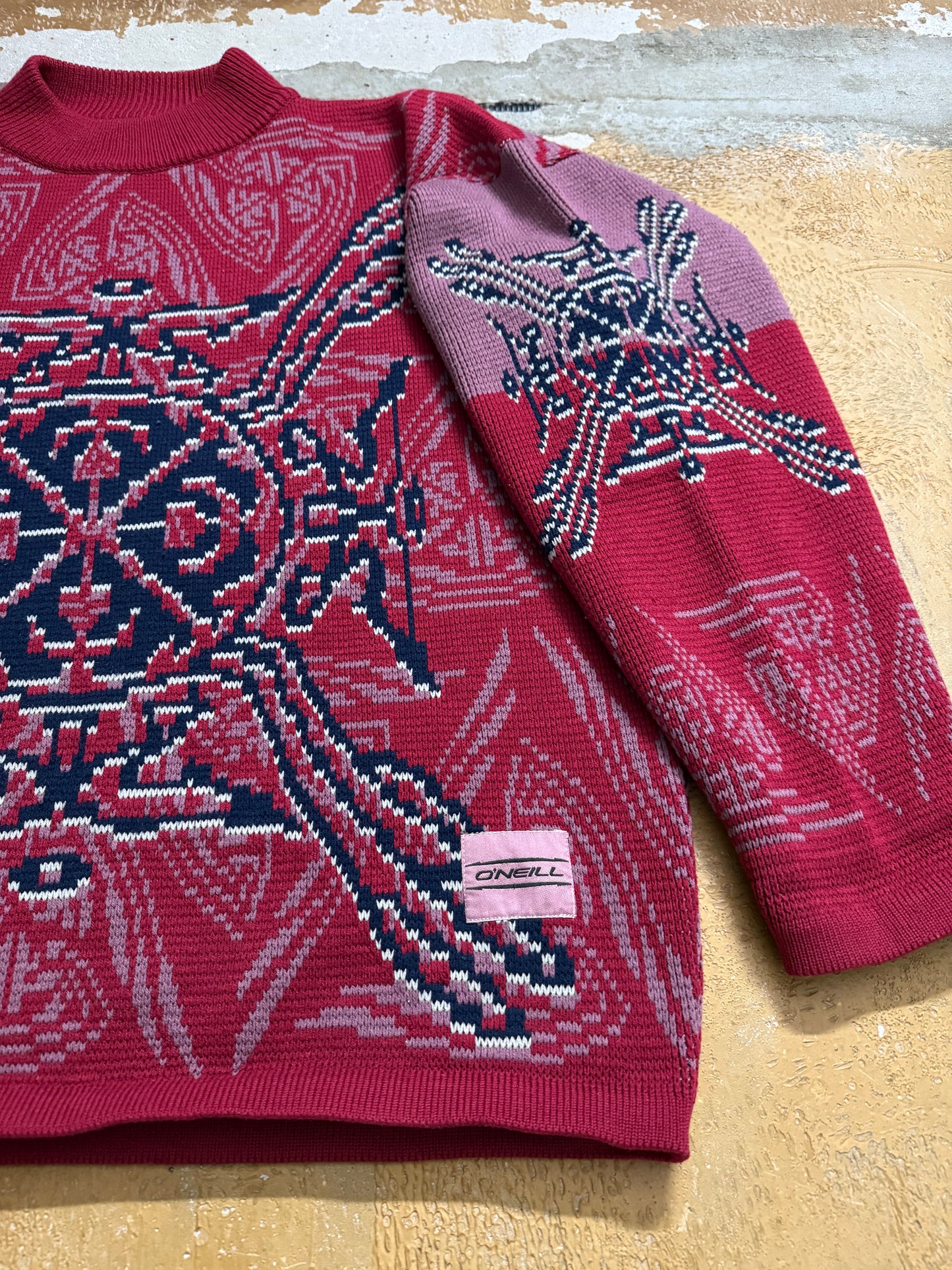 O’neill vintage extremely rare collector knit sweater - XL