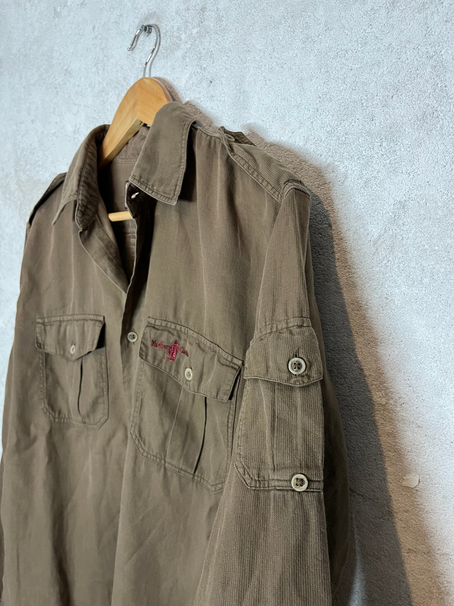 Marlboro classics corduroy overshirt - M