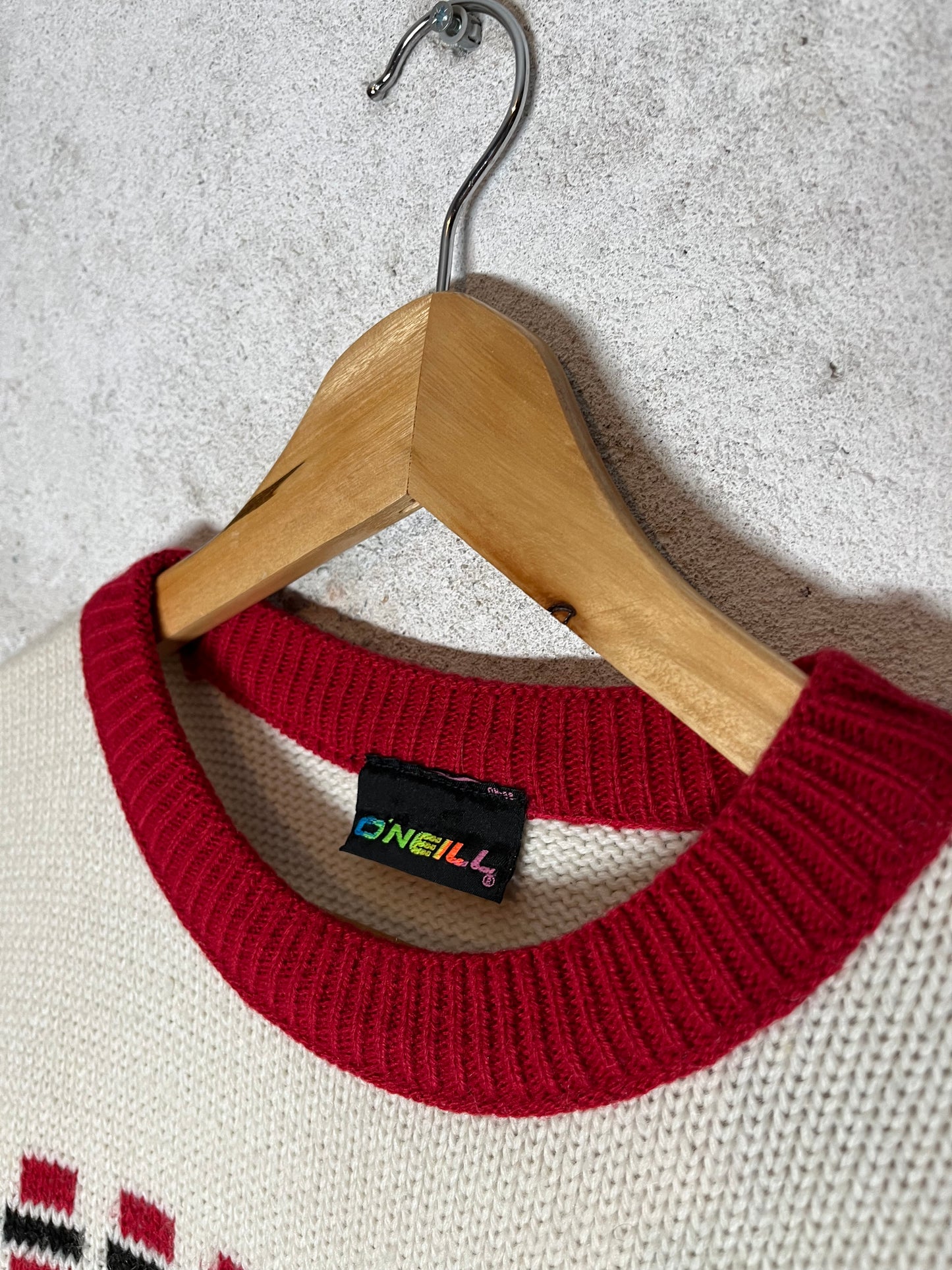 O’neill vintage 90s heavy knit retro sweater - M