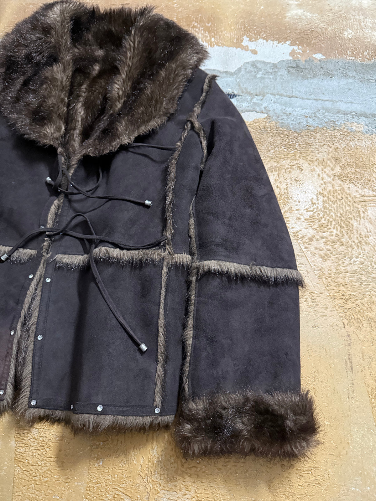 Balmain vintage fur jacket - M