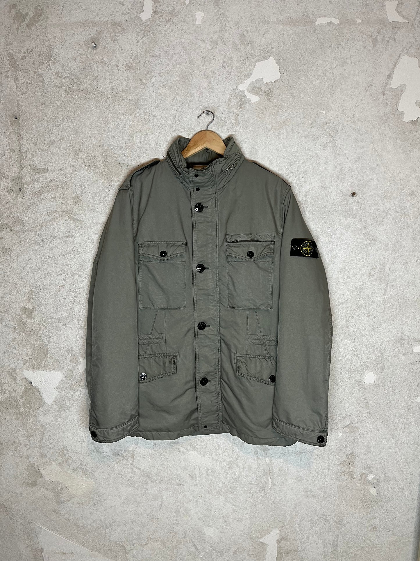 Stone Island David-TC khaki winter jacket - XL