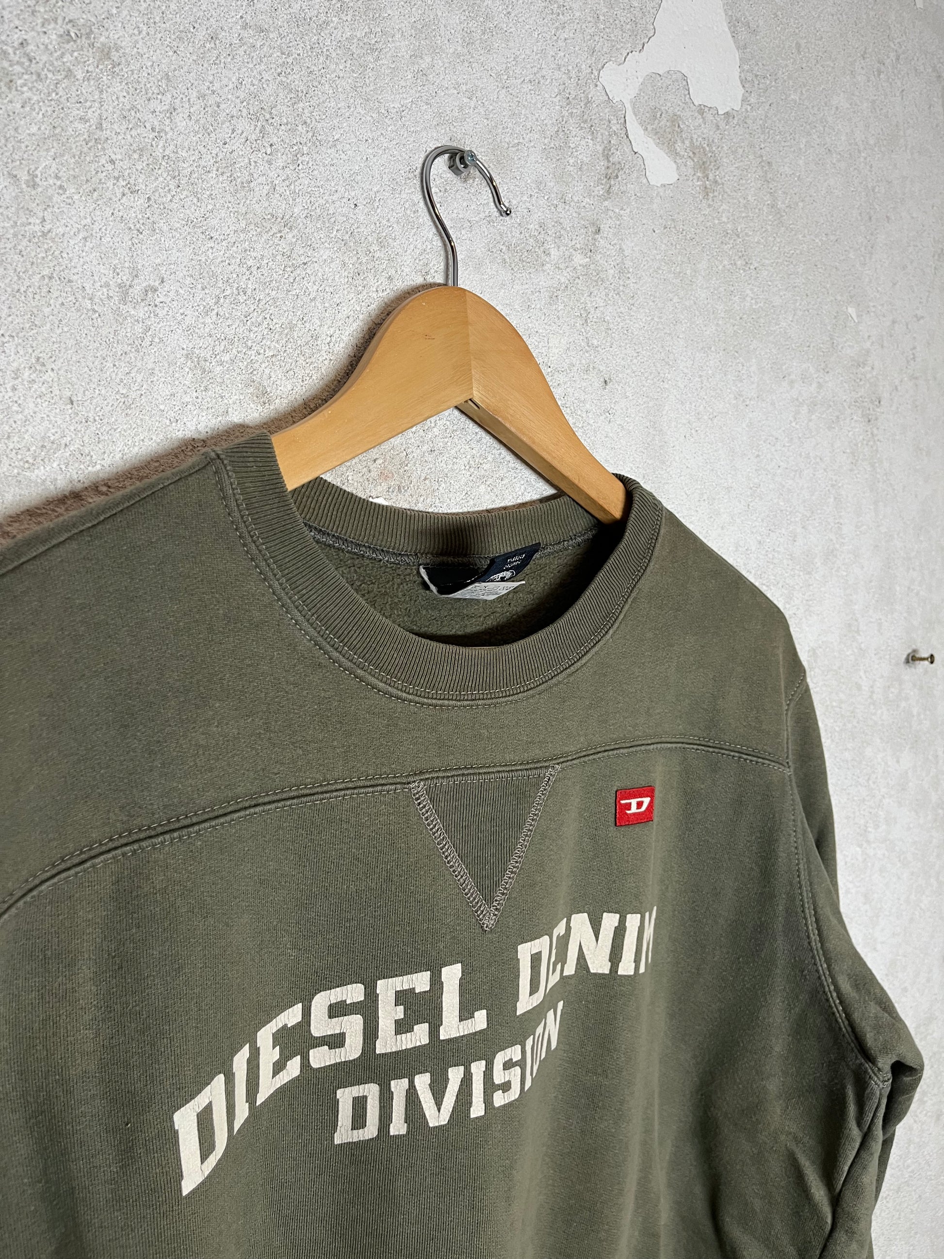 Diesel vintage 2000s retro sweatshirt 