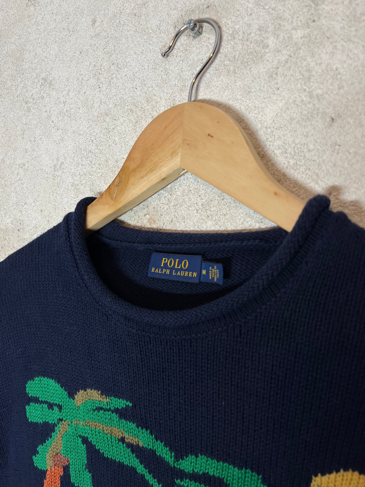 Ralph Lauren Polo Sport knit graphic sweater - M