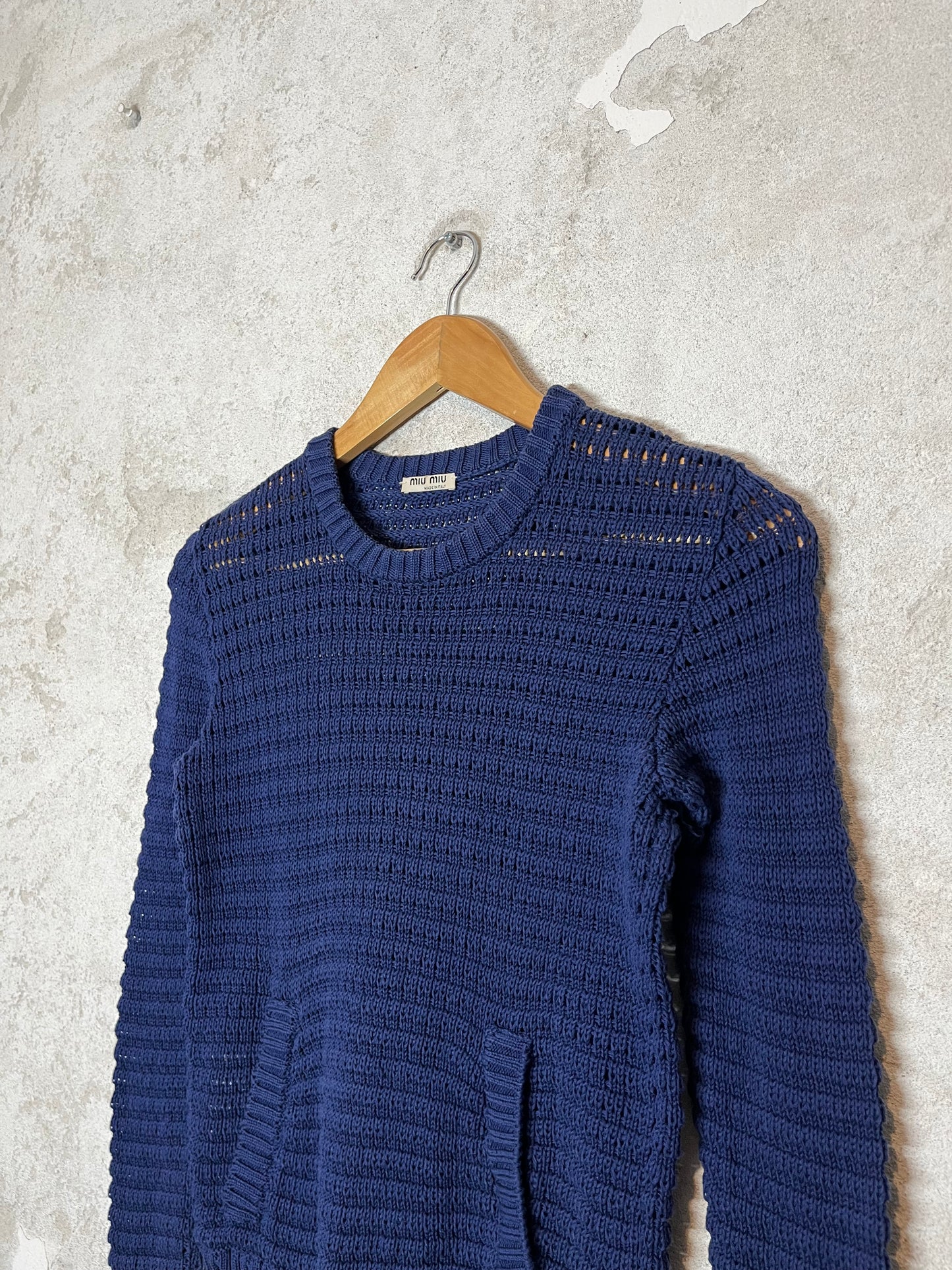 Miu Miu vintage knit sweater - XS