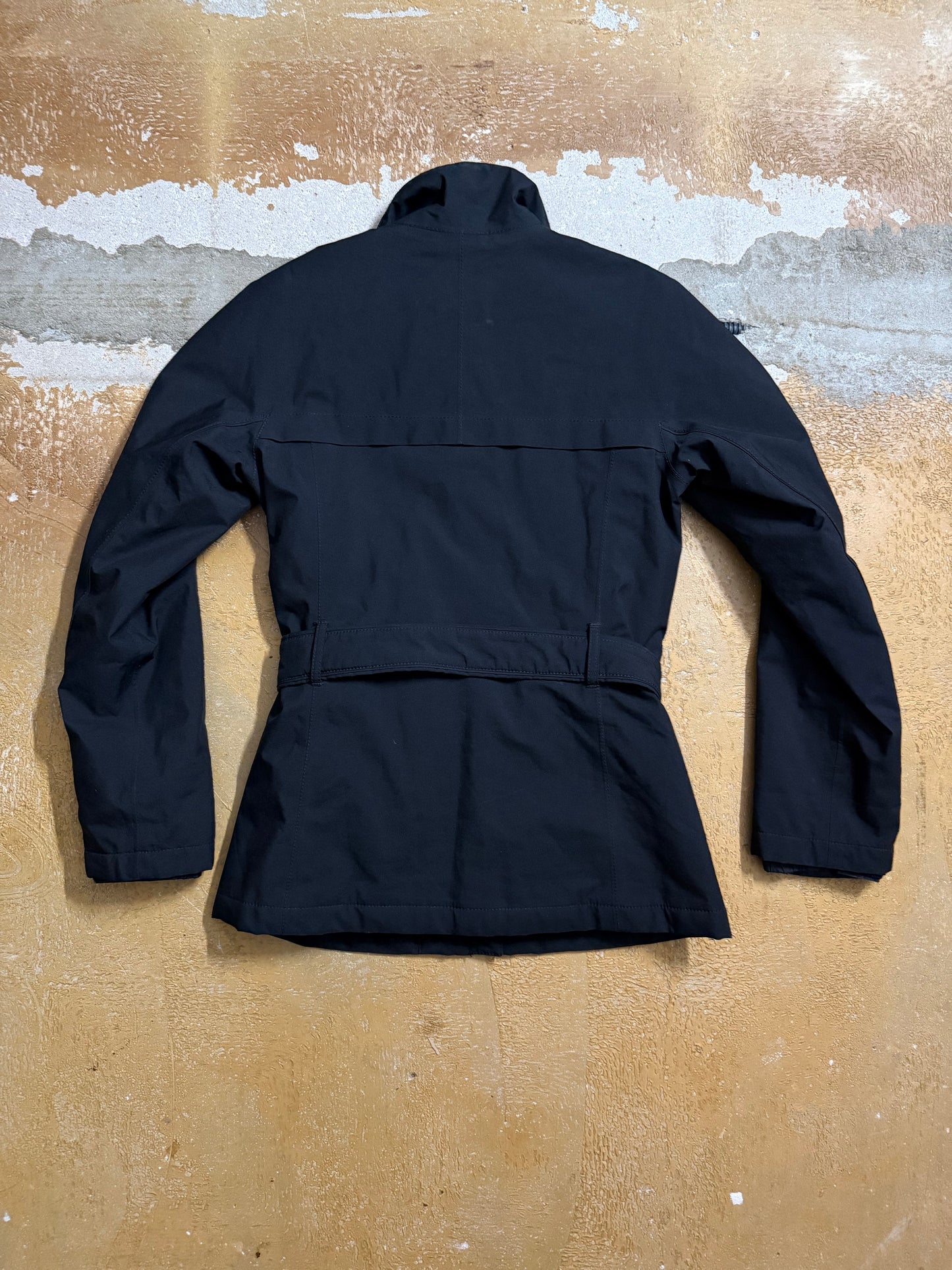 Prada vintage trenchcoat padded down jacket - S