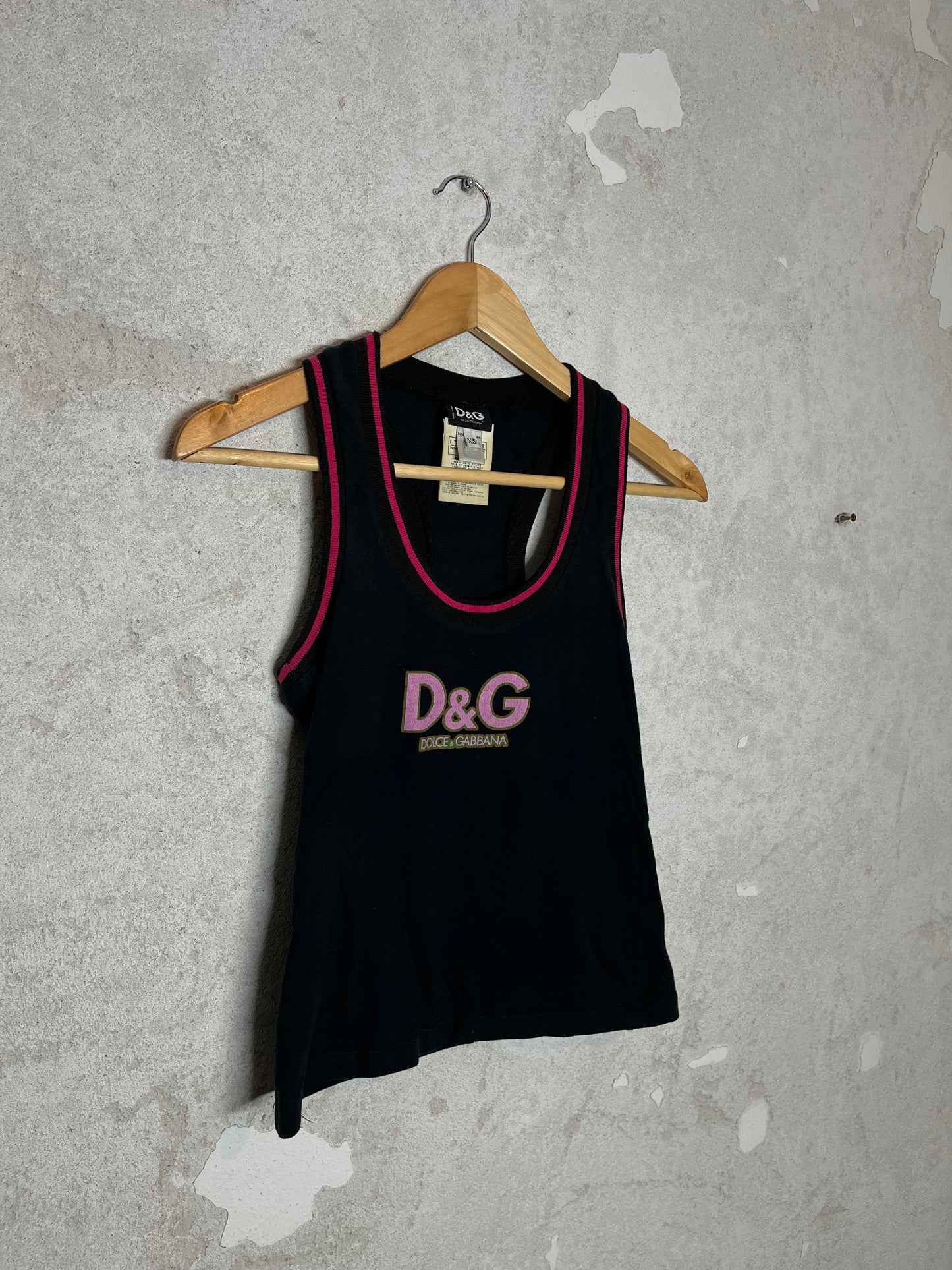 Dolce & Gabanna Y2K sports top shirt - XS