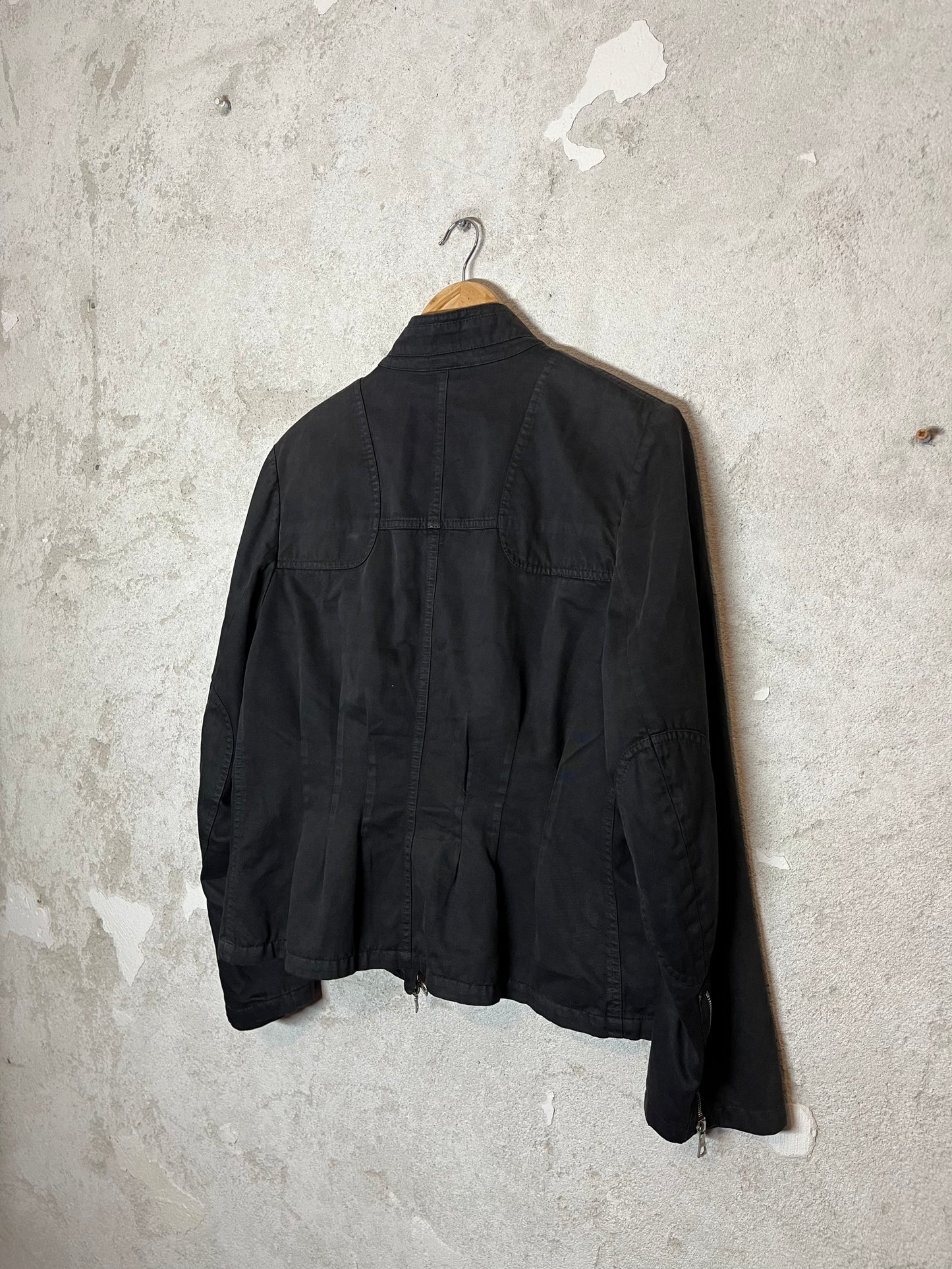 Dries van Noten archive multi zip safety pin jacket