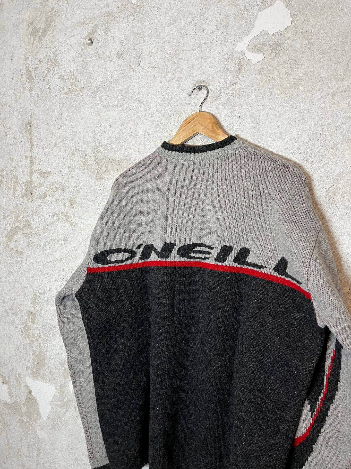 O’neill vintage 90s heavy knit sweatshirt - L