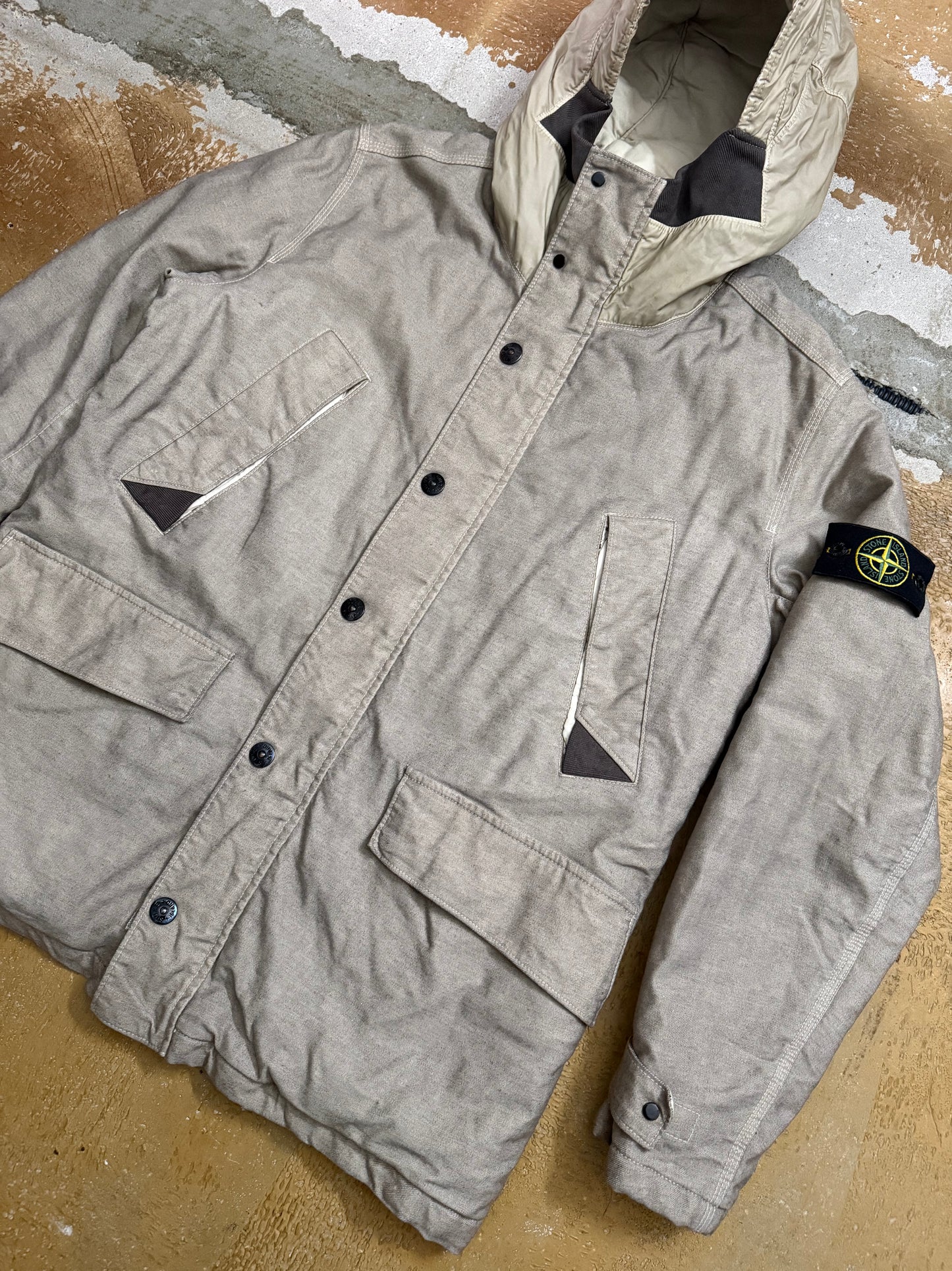 Stone Island vintage winter jacket parka - XL