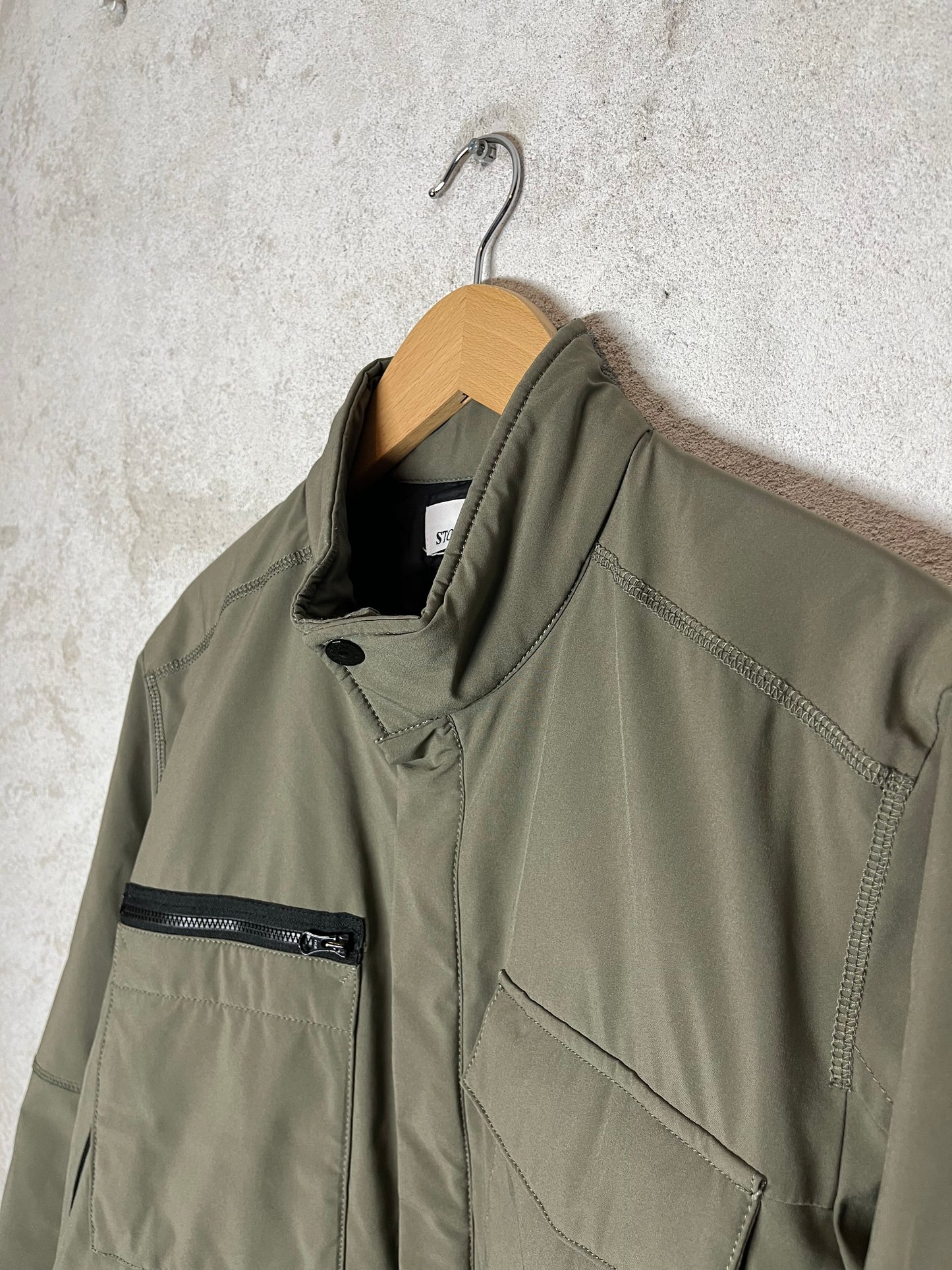 Stone Island soft shell-r primaloft jacket - M