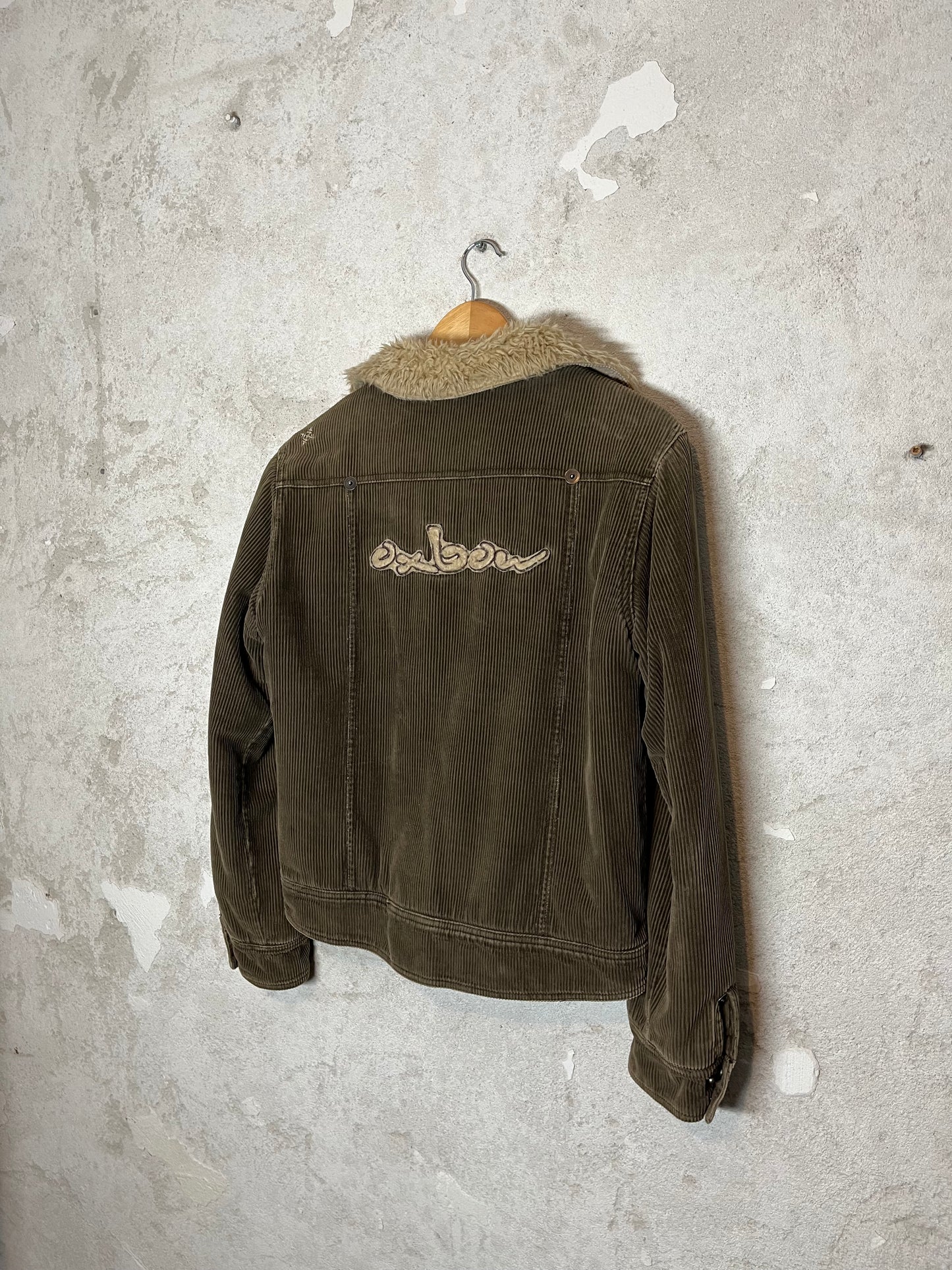 Oxbow vintage sherpa sherling corduroy jacket