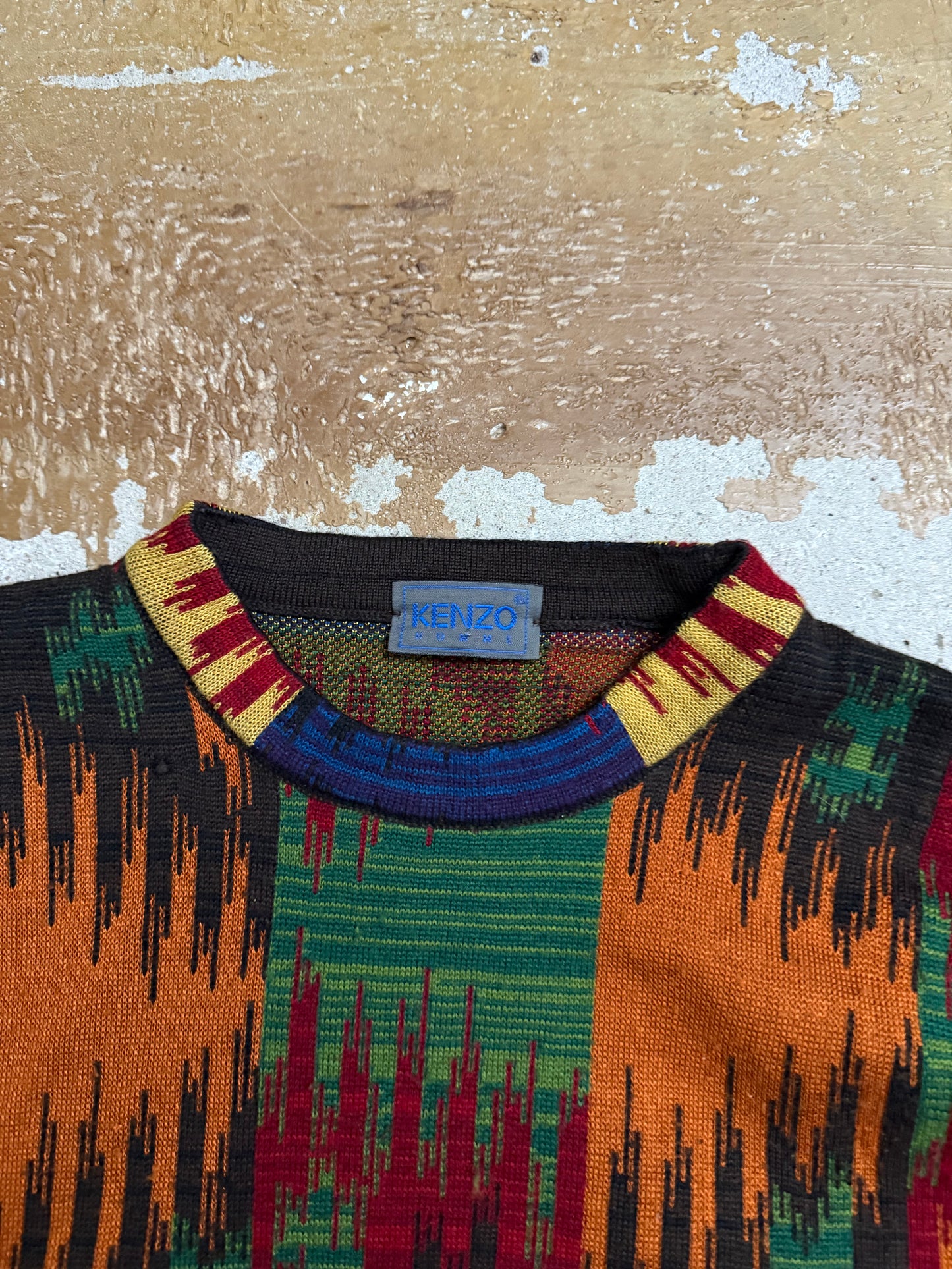 Kenzo wool knit sweater - M