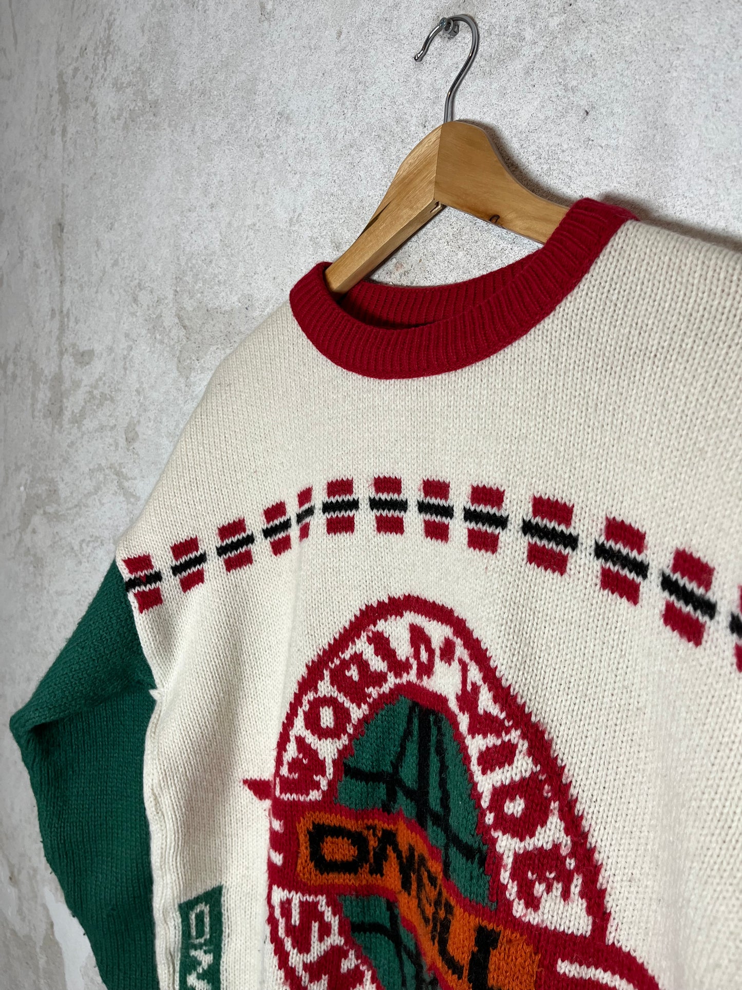 O’neill vintage 90s heavy knit retro sweater - M