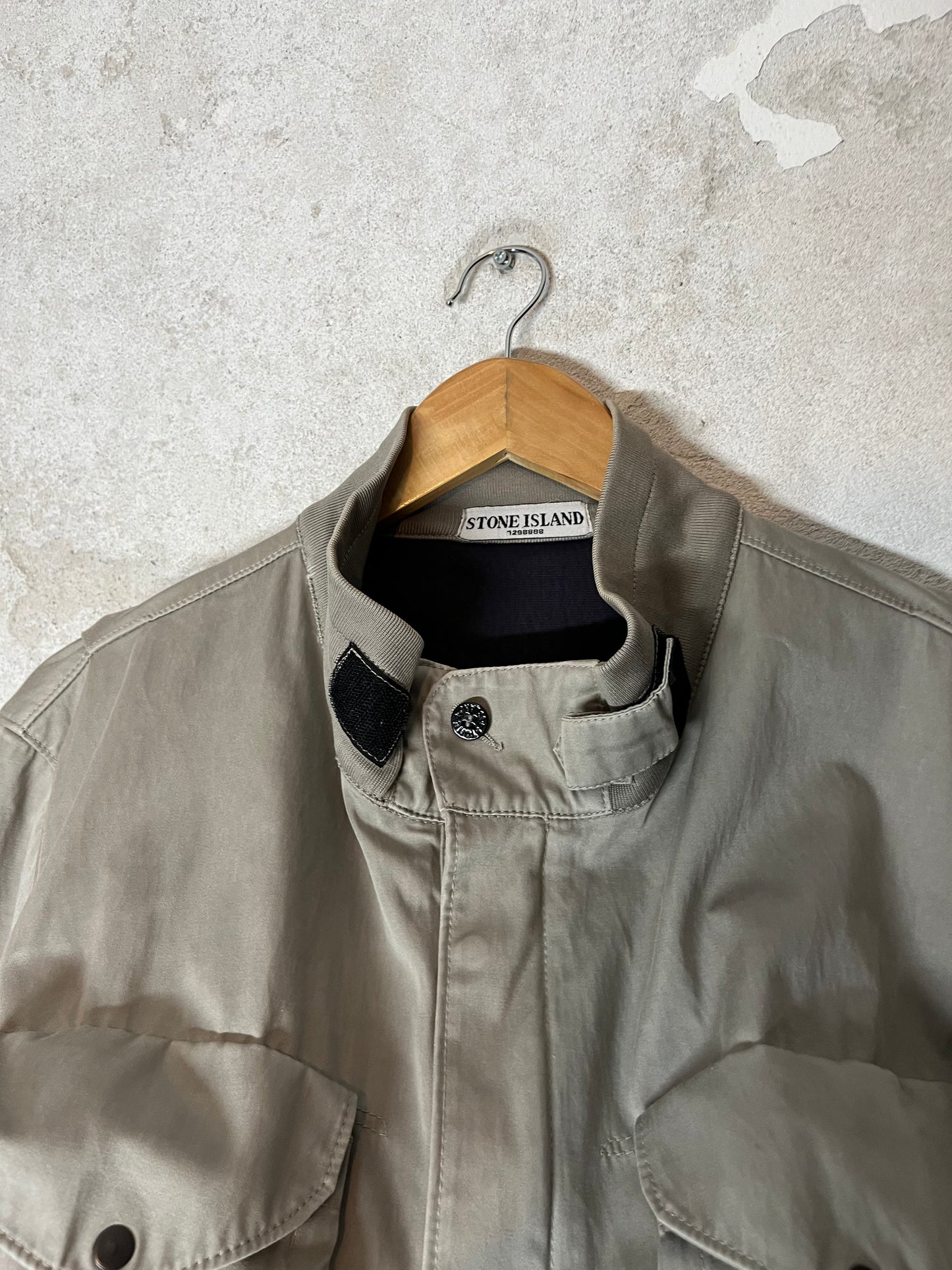 Stone Island multipocket field jacket special material - L