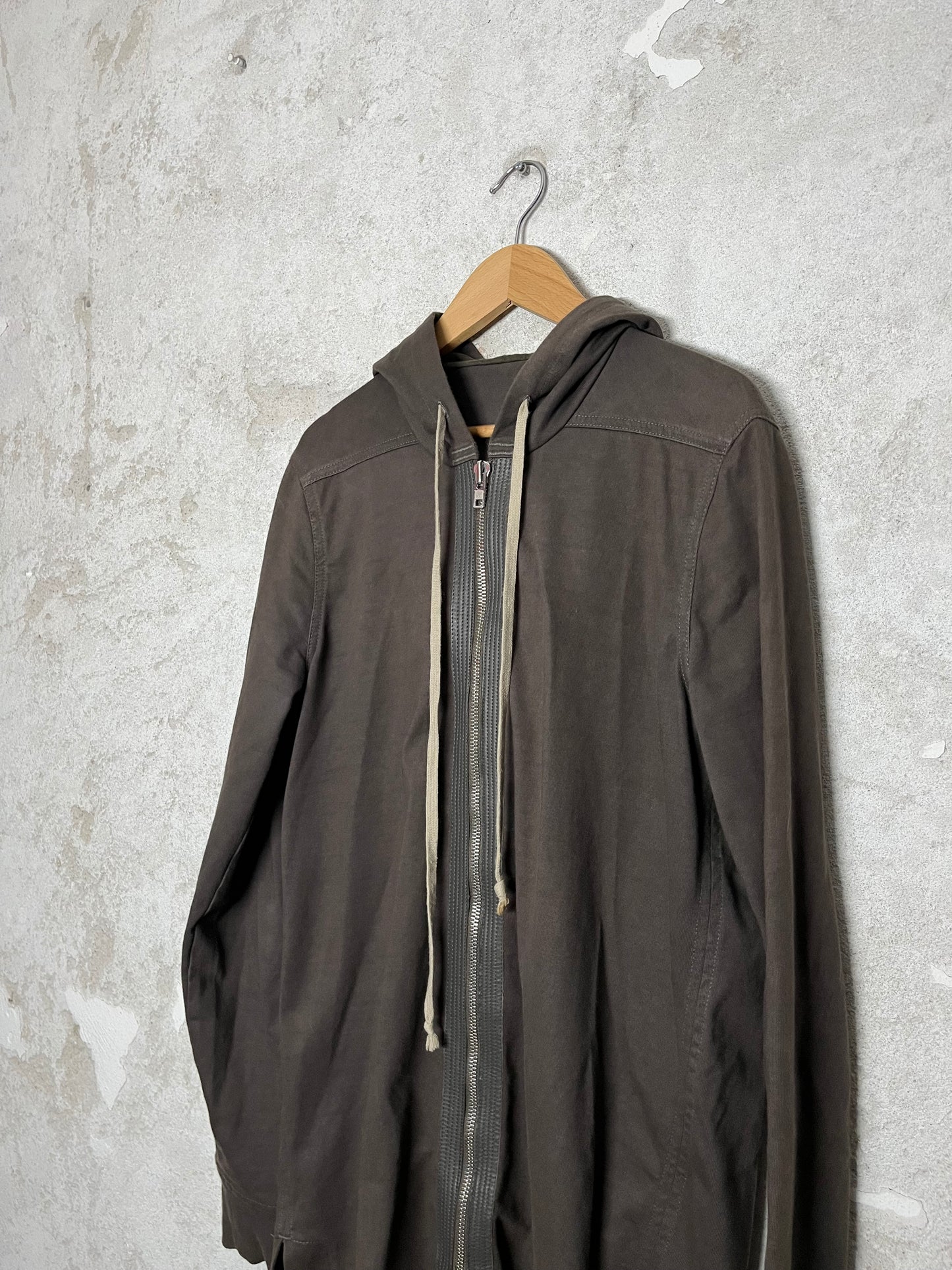 Rick Owens Faun S/S 15 zip-up hoodie - L